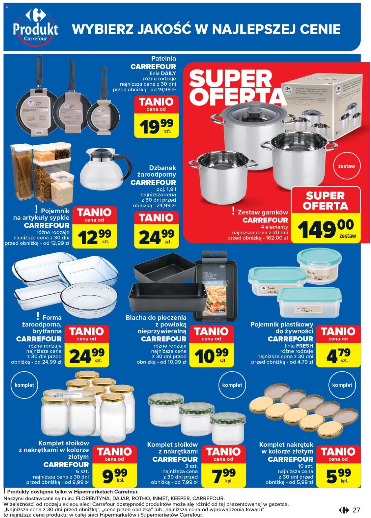 Carrefour Produkt Carrefour Gazetka ważna od 17.09.2024 do 28.09.2024 strona 27