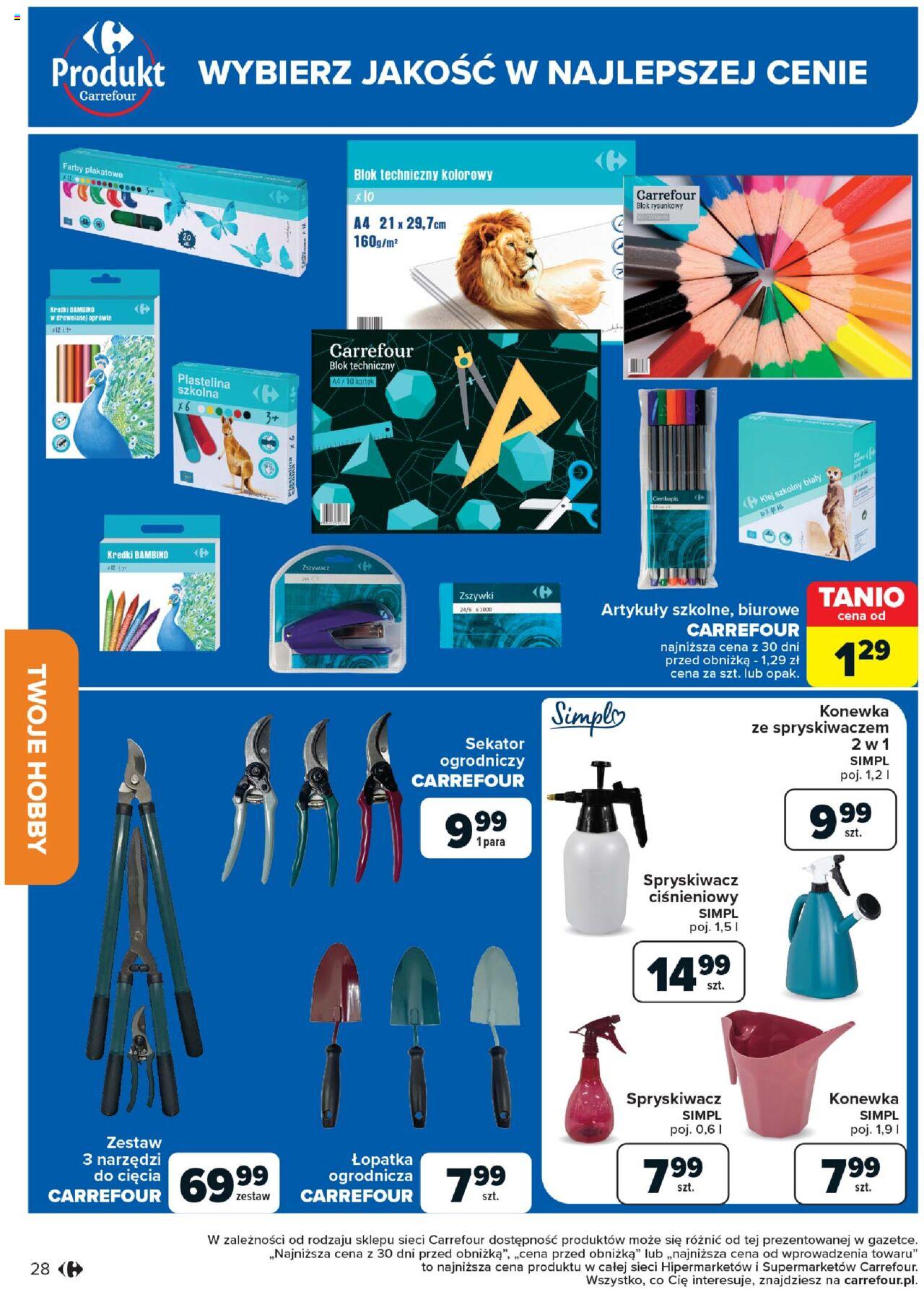 Carrefour Produkt Carrefour Gazetka ważna od 17.09.2024 do 28.09.2024 strona 28