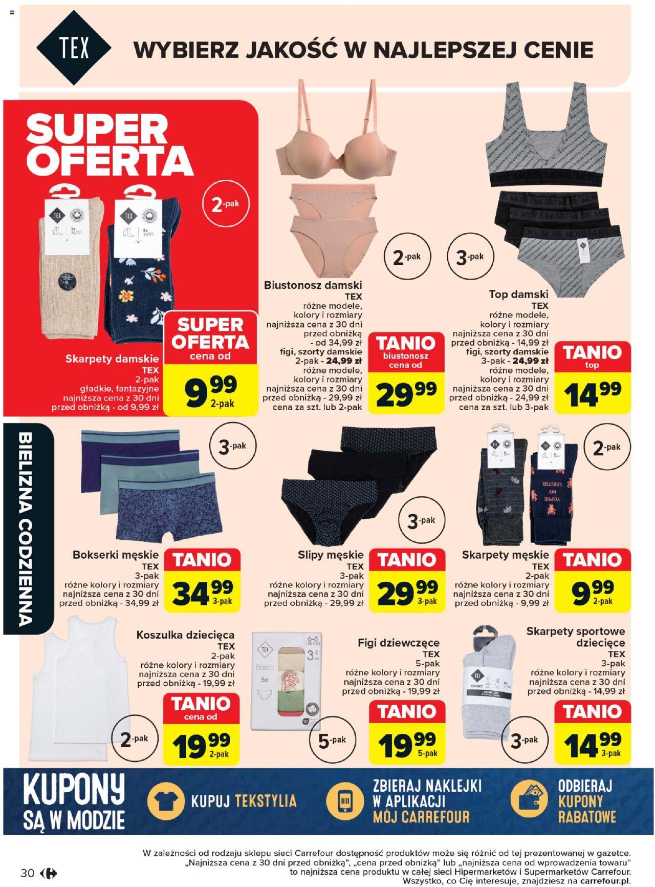 Carrefour Produkt Carrefour Gazetka ważna od 17.09.2024 do 28.09.2024 strona 30