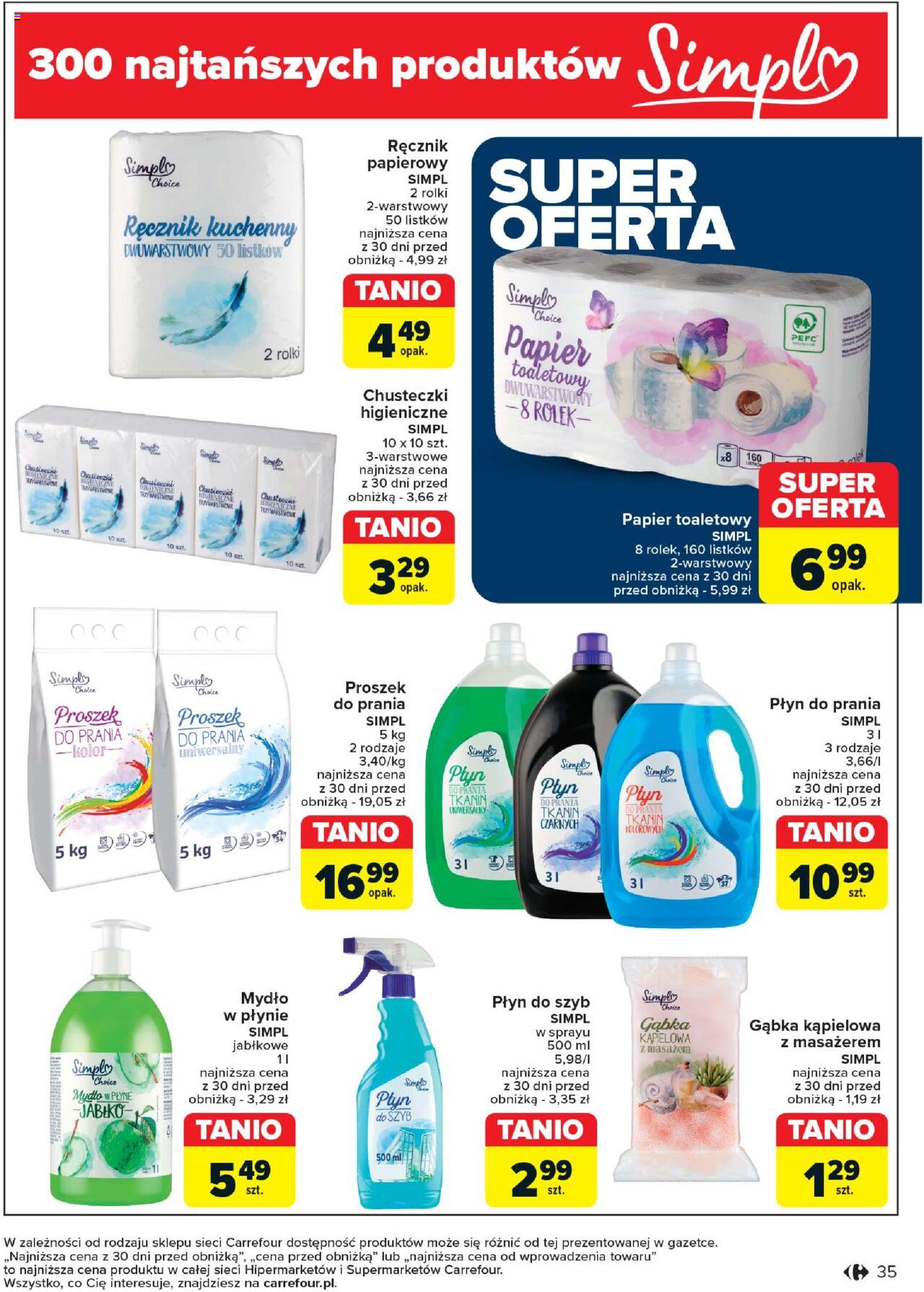 Carrefour Produkt Carrefour Gazetka ważna od 17.09.2024 do 28.09.2024 strona 35