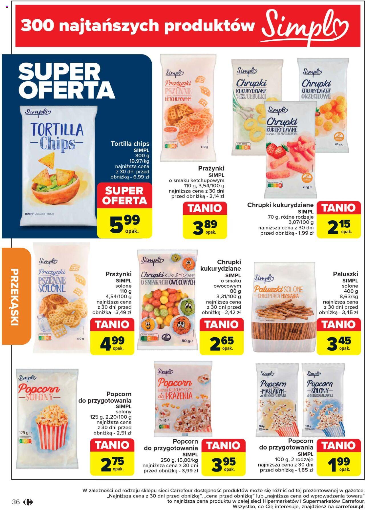 Carrefour Produkt Carrefour Gazetka ważna od 17.09.2024 do 28.09.2024 strona 36