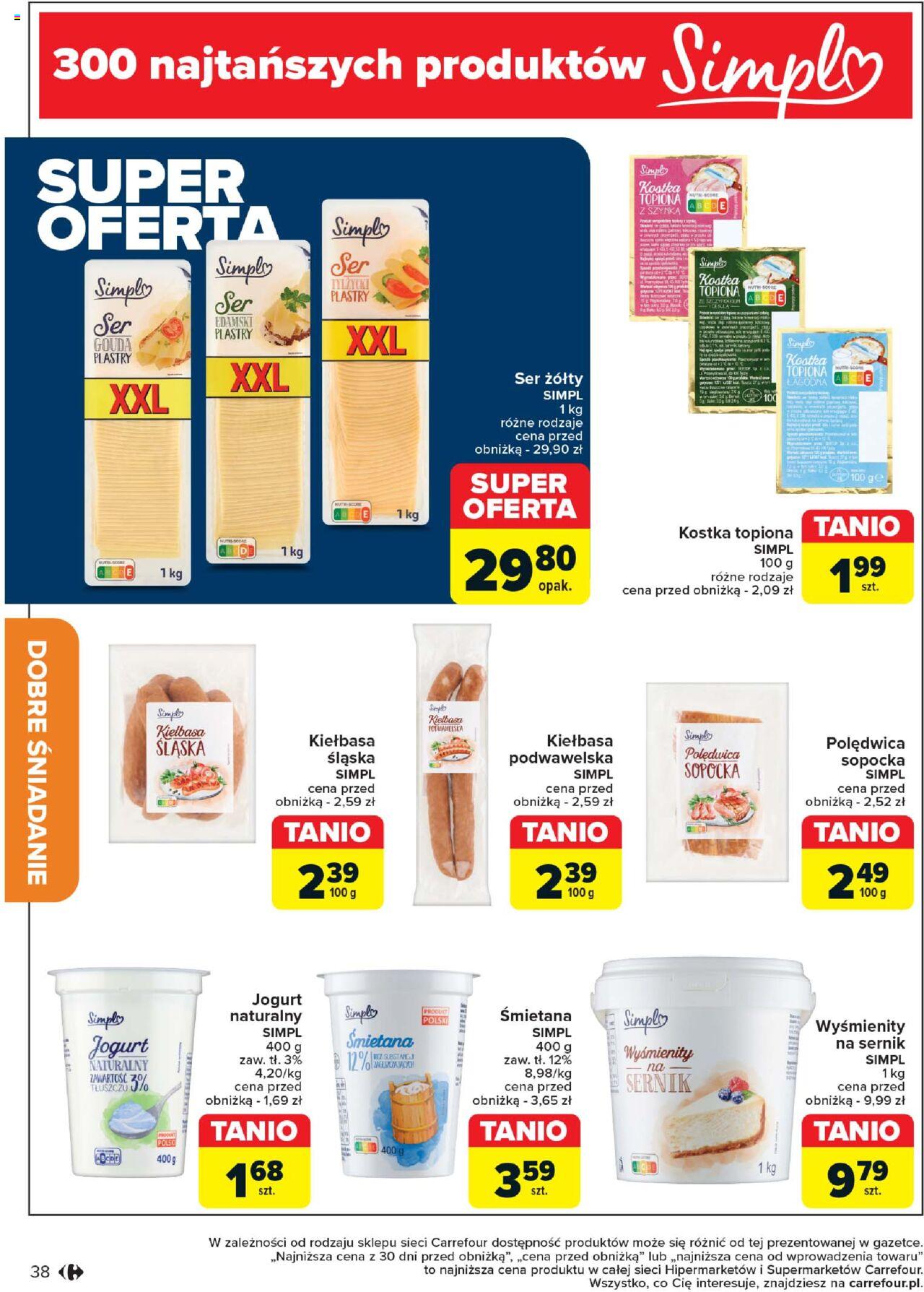 Carrefour Produkt Carrefour Gazetka ważna od 17.09.2024 do 28.09.2024 strona 38
