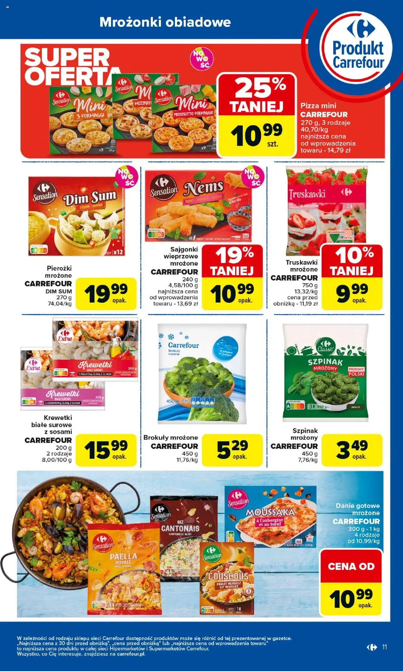 Carrefour Produkt Carrefour Gazetka ważna od 25.08.2025 do  06.09.2025 strona 11