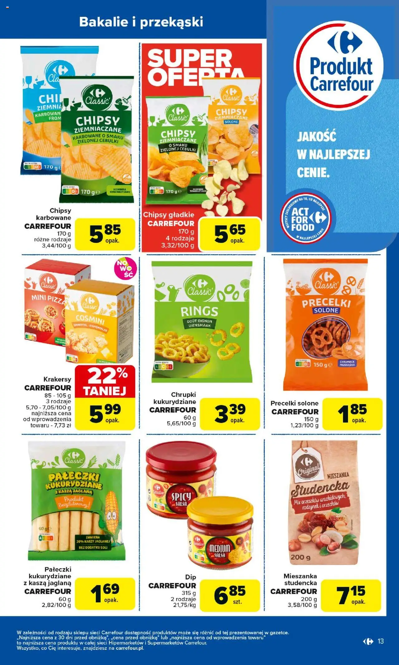 Carrefour Produkt Carrefour Gazetka ważna od 25.08.2025 do  06.09.2025 strona 13