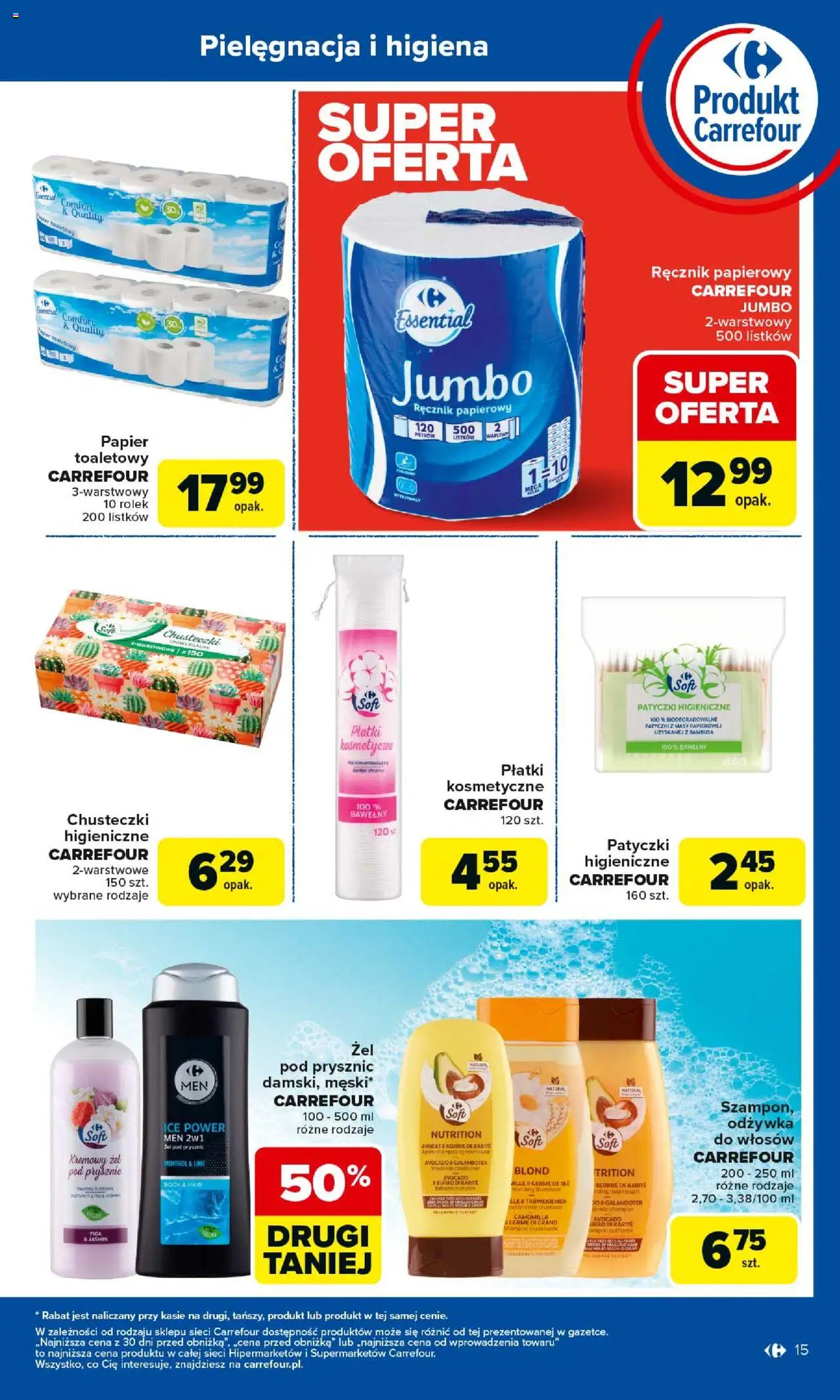 Carrefour Produkt Carrefour Gazetka ważna od 25.08.2025 do  06.09.2025 strona 15