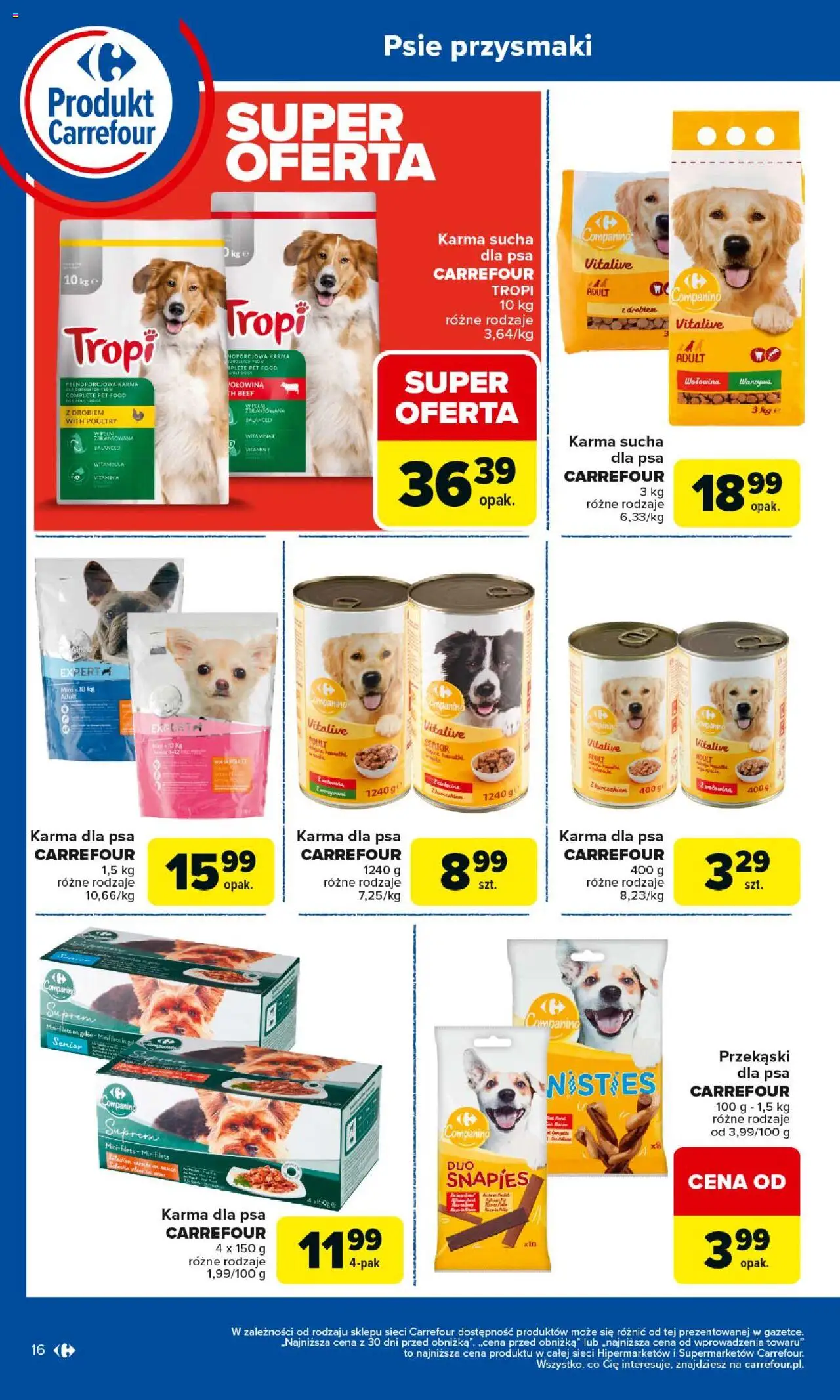 Carrefour Produkt Carrefour Gazetka ważna od 25.08.2025 do  06.09.2025 strona 16