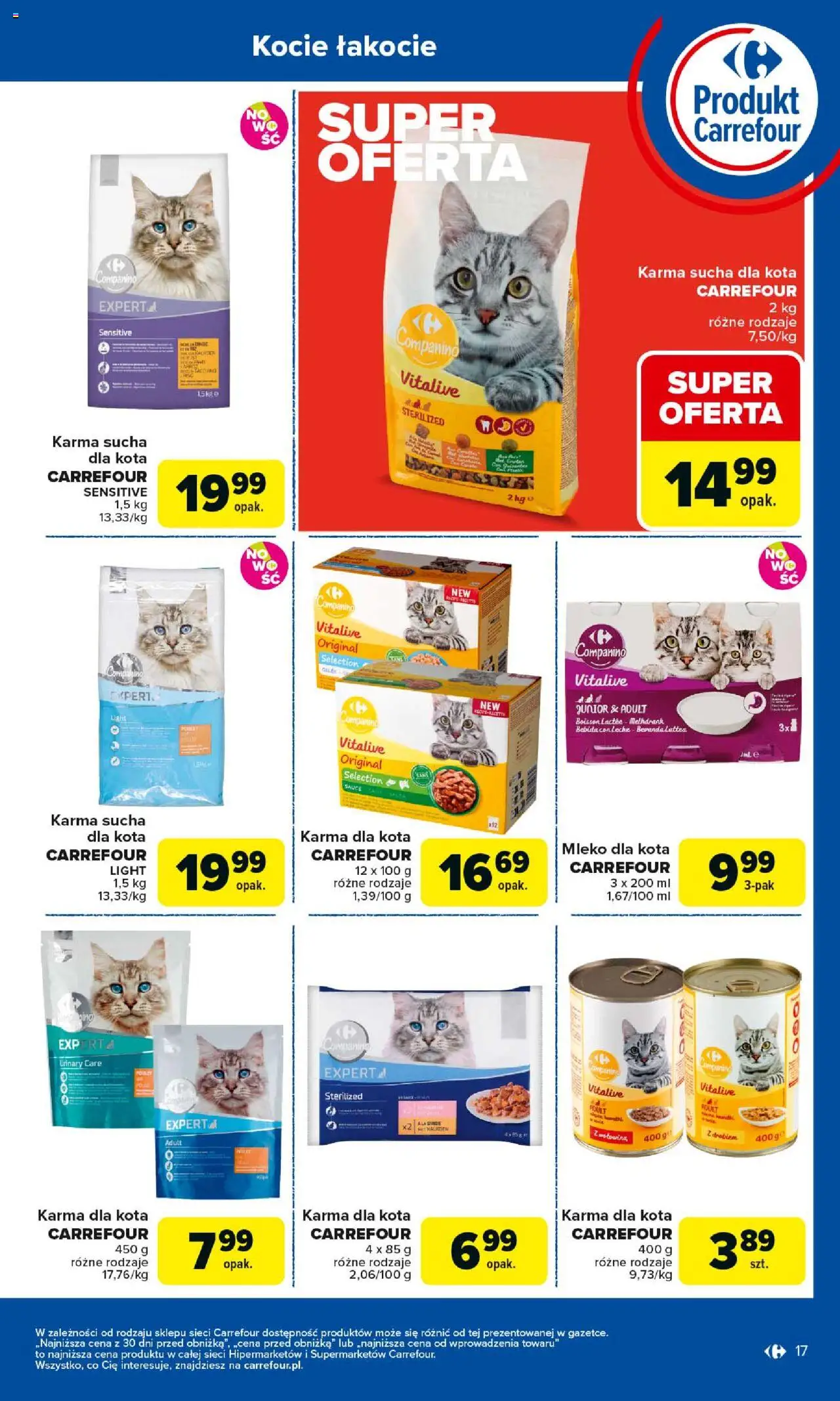 Carrefour Produkt Carrefour Gazetka ważna od 25.08.2025 do  06.09.2025 strona 17