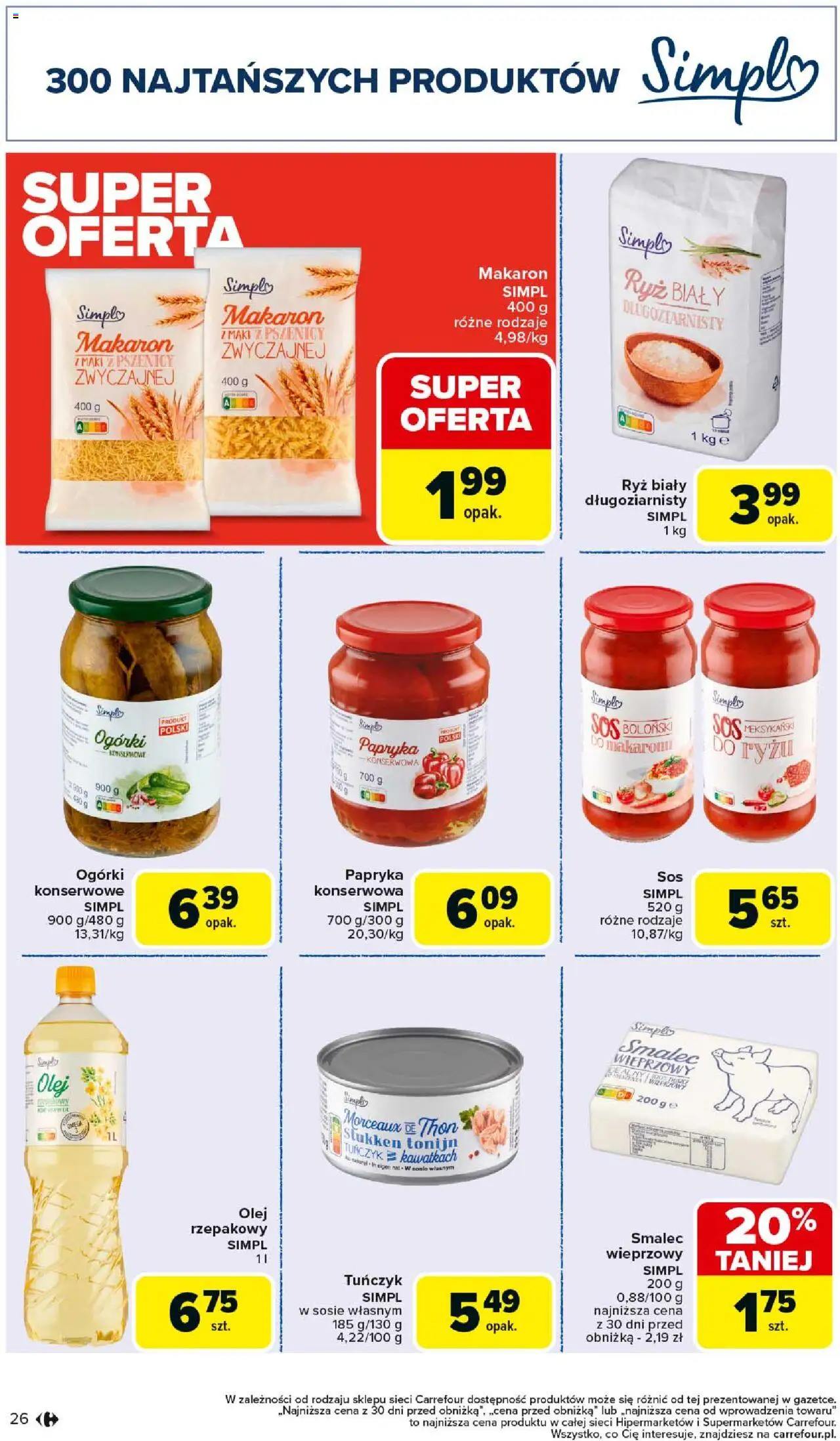 Carrefour Produkt Carrefour Gazetka ważna od 25.08.2025 do  06.09.2025 strona 25