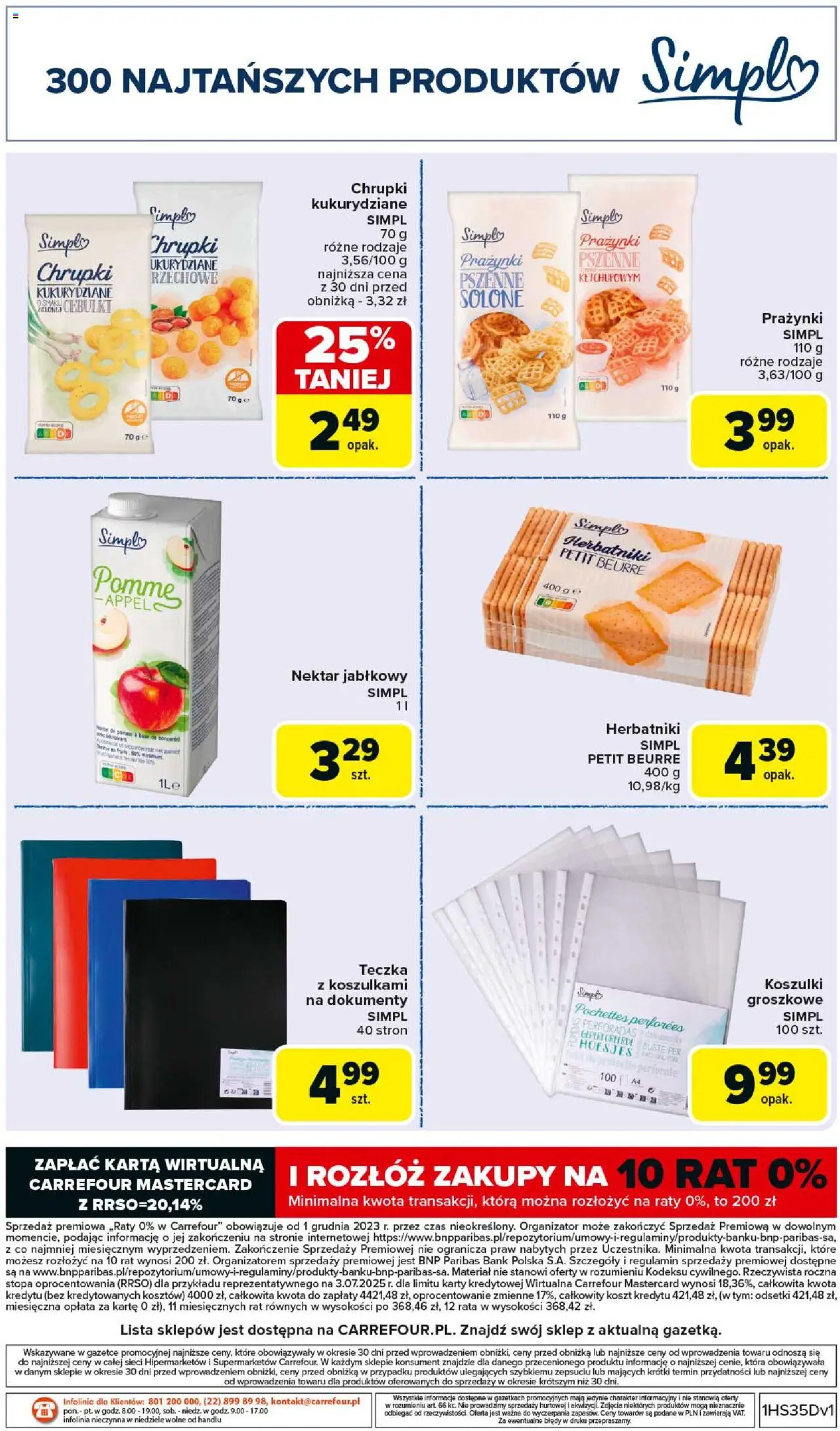 Carrefour Produkt Carrefour Gazetka ważna od 25.08.2025 do  06.09.2025 strona 27