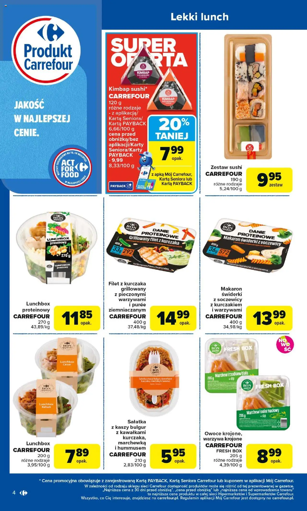 Carrefour Produkt Carrefour Gazetka ważna od 25.08.2025 do  06.09.2025 strona 4