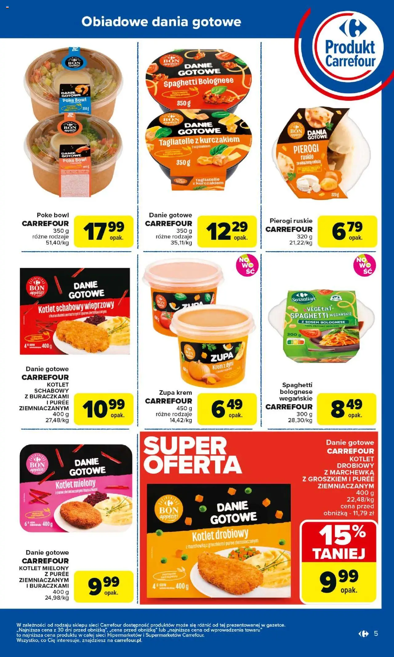 Carrefour Produkt Carrefour Gazetka ważna od 25.08.2025 do  06.09.2025 strona 5