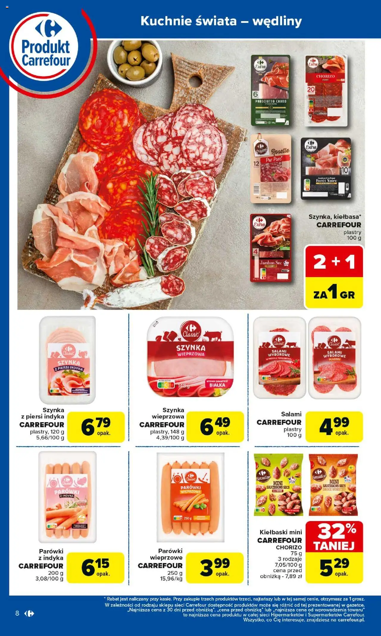 Carrefour Produkt Carrefour Gazetka ważna od 25.08.2025 do  06.09.2025 strona 8