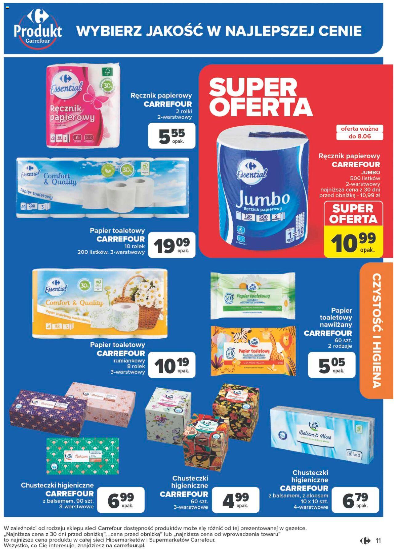 Carrefour Produkt Gazetka ważna od 04.06.2024 do 15.06.2024 strona 11