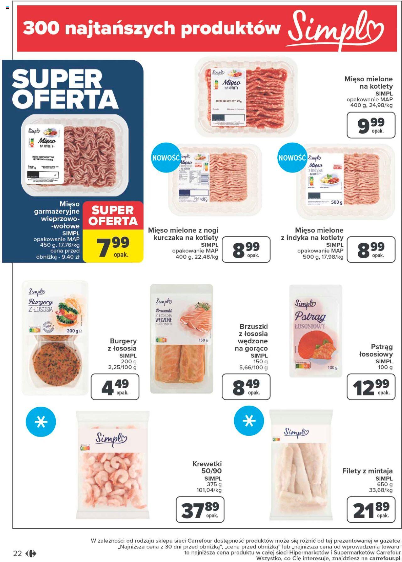 Carrefour Produkt Gazetka ważna od 04.06.2024 do 15.06.2024 strona 22
