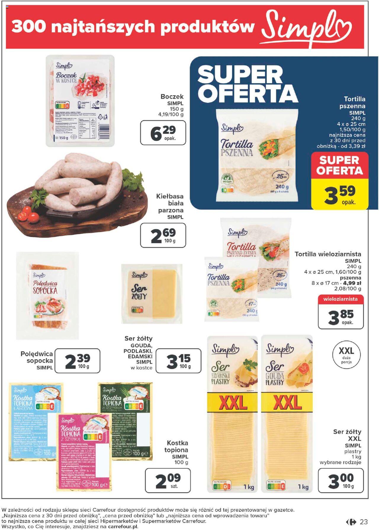 Carrefour Produkt Gazetka ważna od 04.06.2024 do 15.06.2024 strona 23