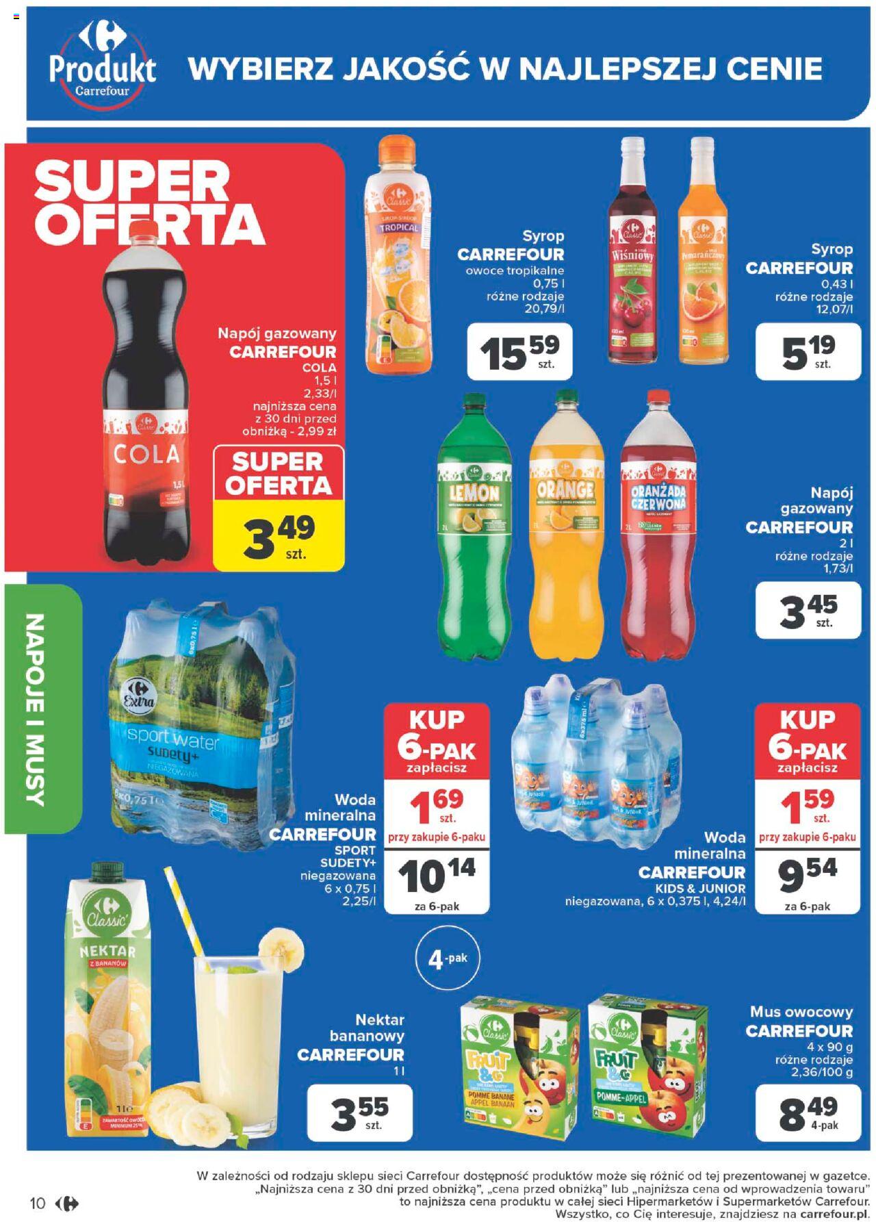 Carrefour Produkt Gazetka ważna od 04.06.2024 do 15.06.2024 strona 10