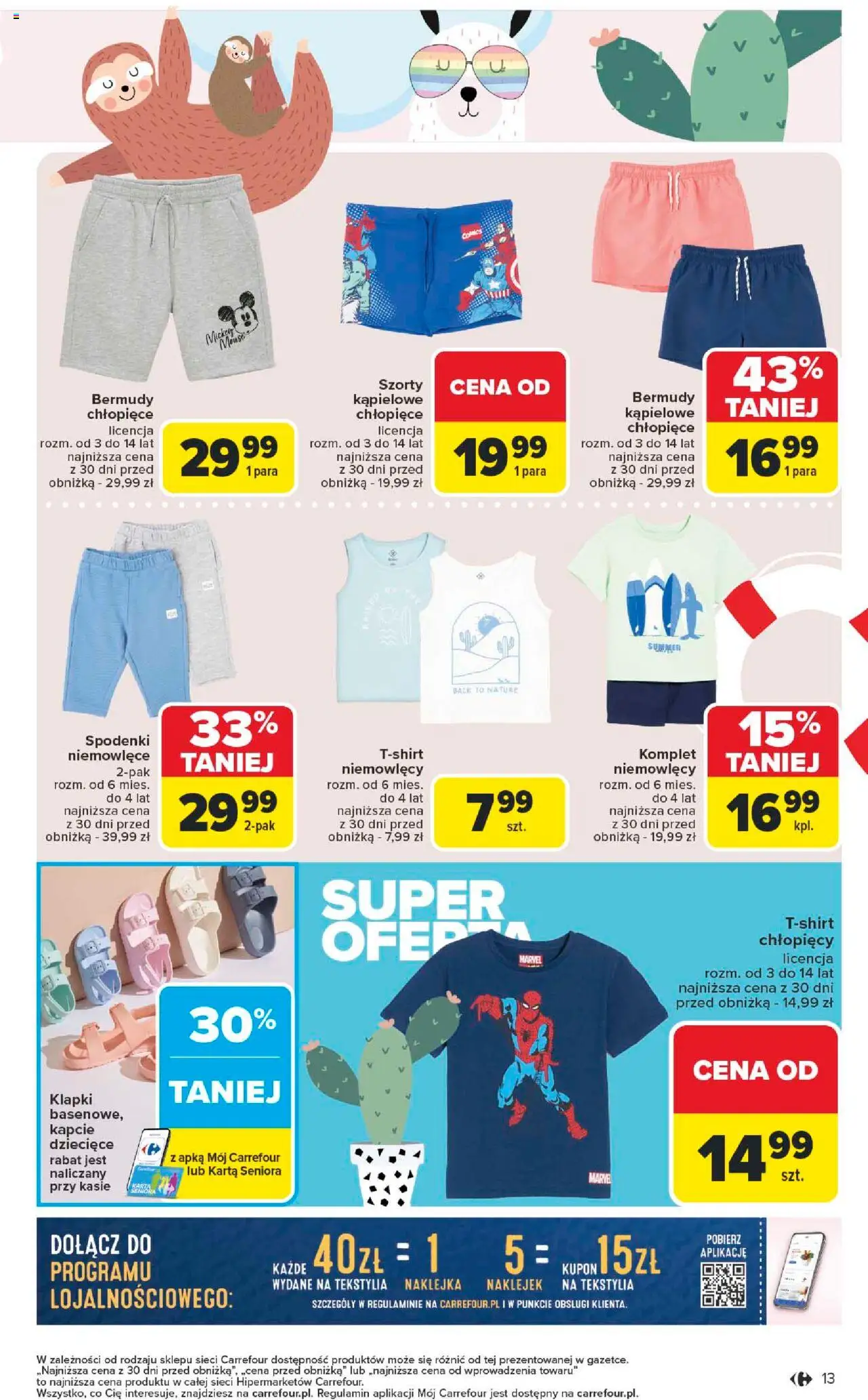 Carrefour Promeczki dla promyczków Gazetka  ważna od  19.05.2025 do 31.05.2025 strona 13