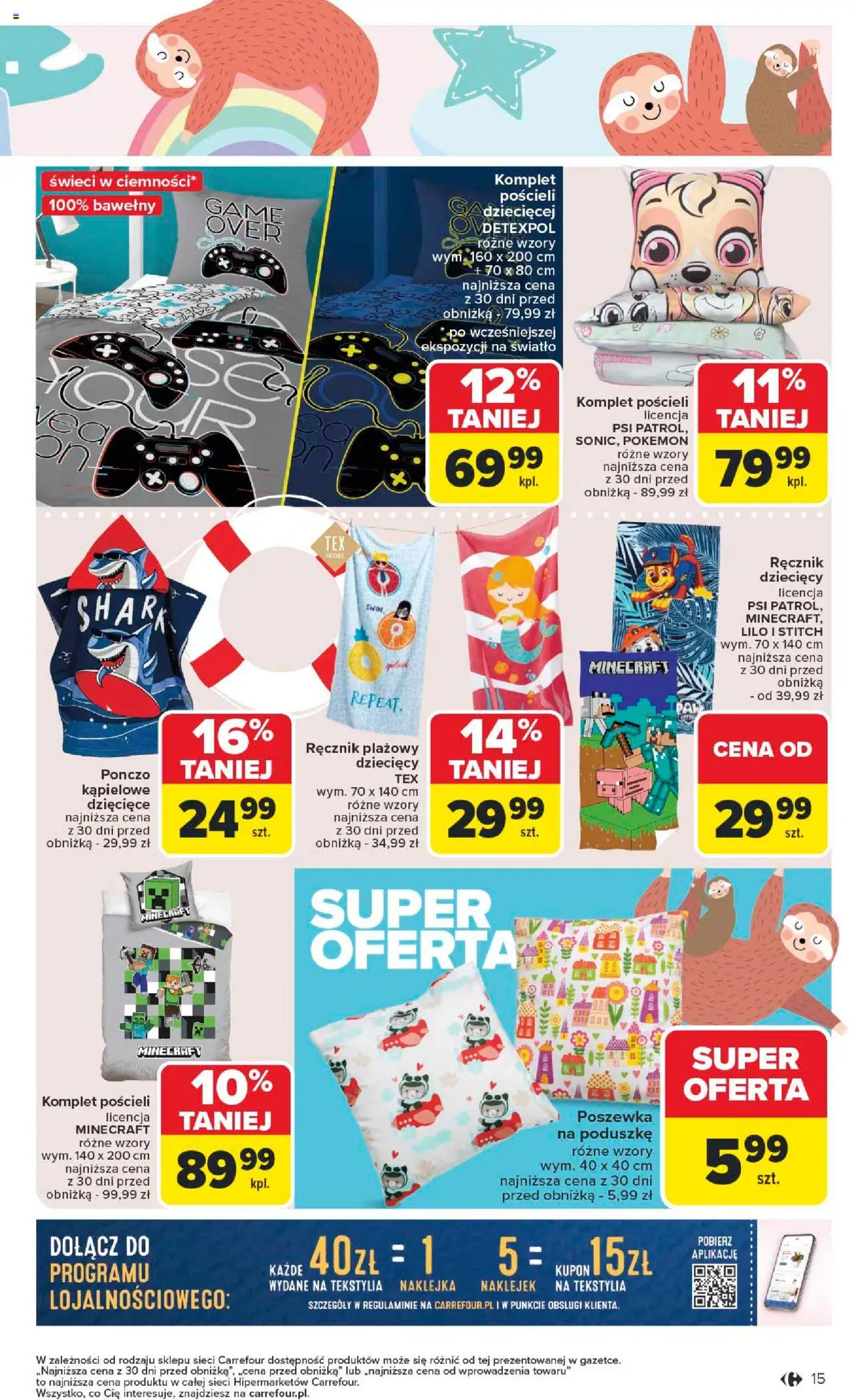 Carrefour Promeczki dla promyczków Gazetka  ważna od  19.05.2025 do 31.05.2025 strona 15