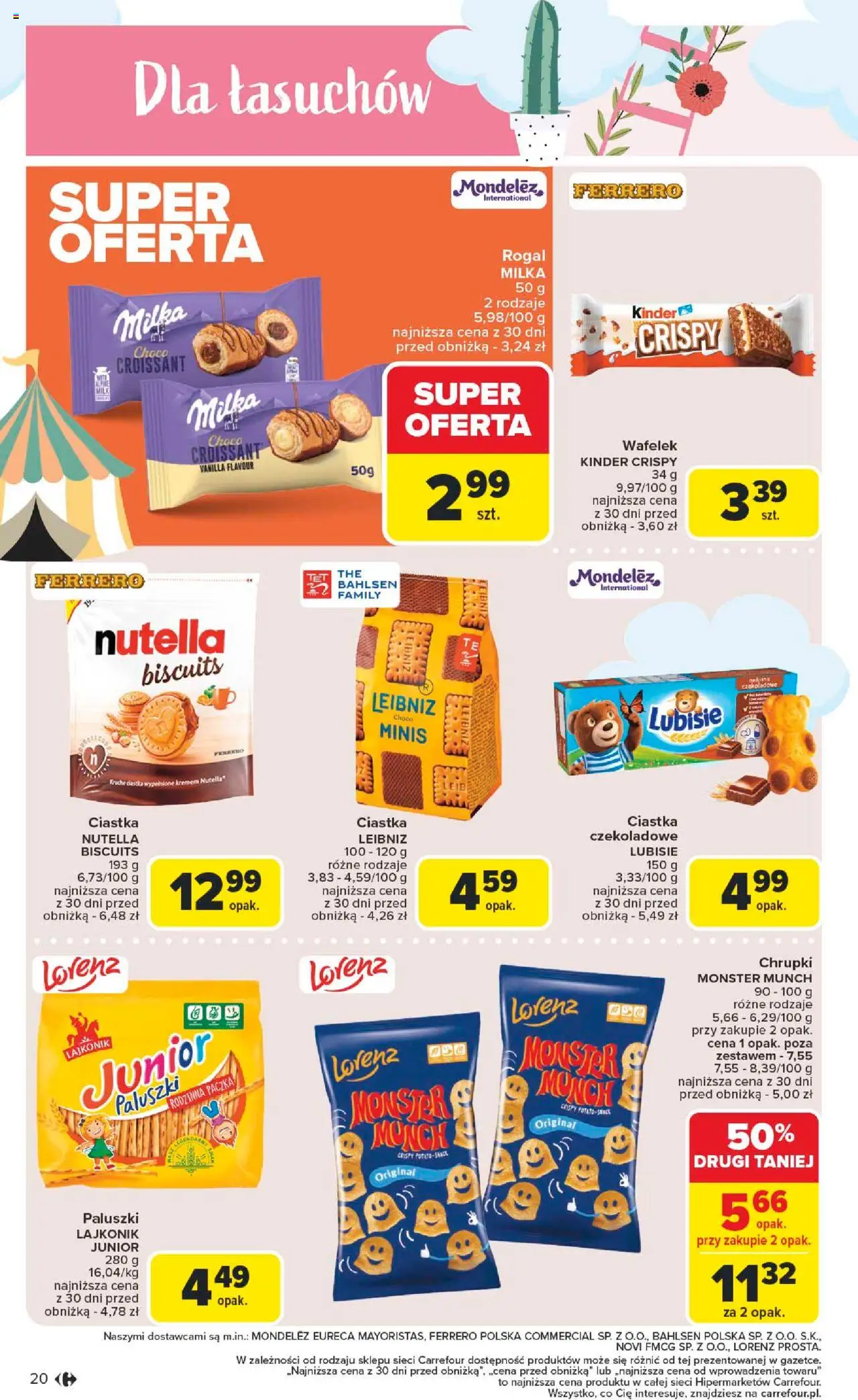 Carrefour Promeczki dla promyczków Gazetka  ważna od  19.05.2025 do 31.05.2025 strona 20