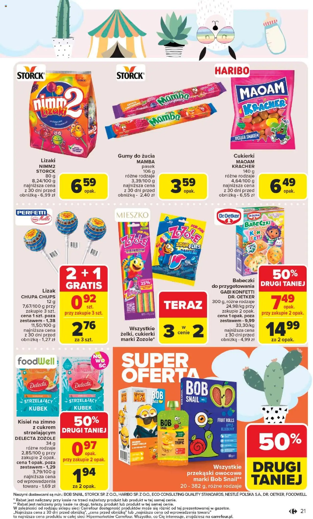 Carrefour Promeczki dla promyczków Gazetka  ważna od  19.05.2025 do 31.05.2025 strona 21