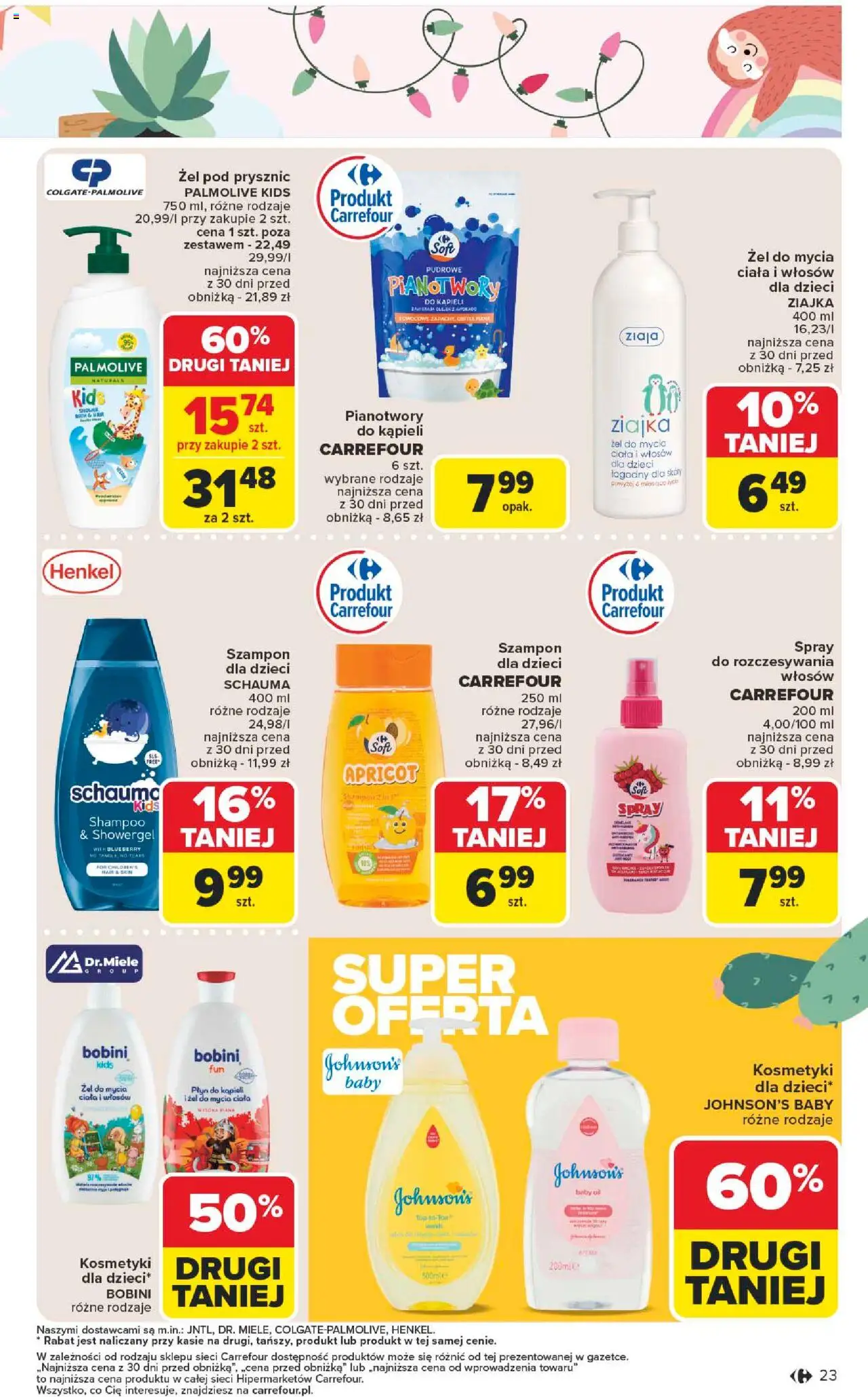 Carrefour Promeczki dla promyczków Gazetka  ważna od  19.05.2025 do 31.05.2025 strona 23