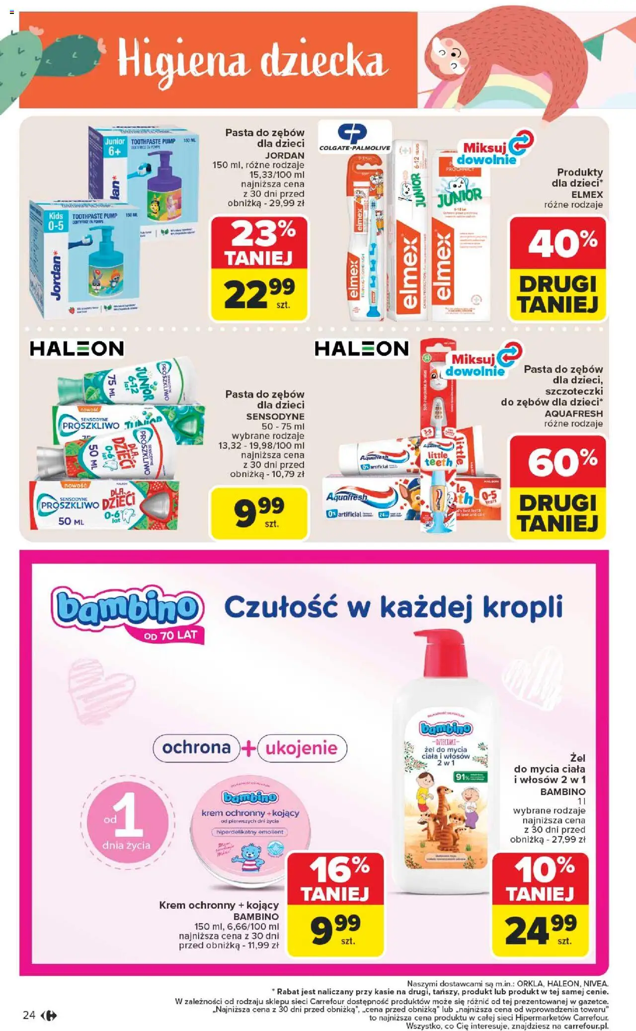 Carrefour Promeczki dla promyczków Gazetka  ważna od  19.05.2025 do 31.05.2025 strona 24