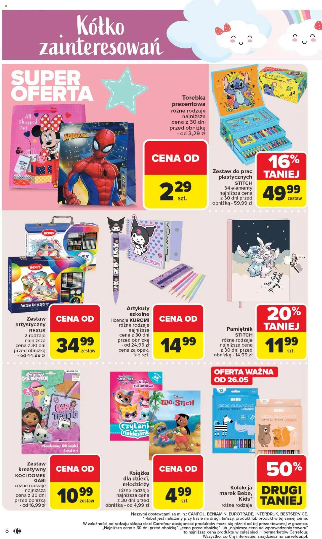 Carrefour Promeczki dla promyczków Gazetka  ważna od  19.05.2025 do 31.05.2025 strona 8