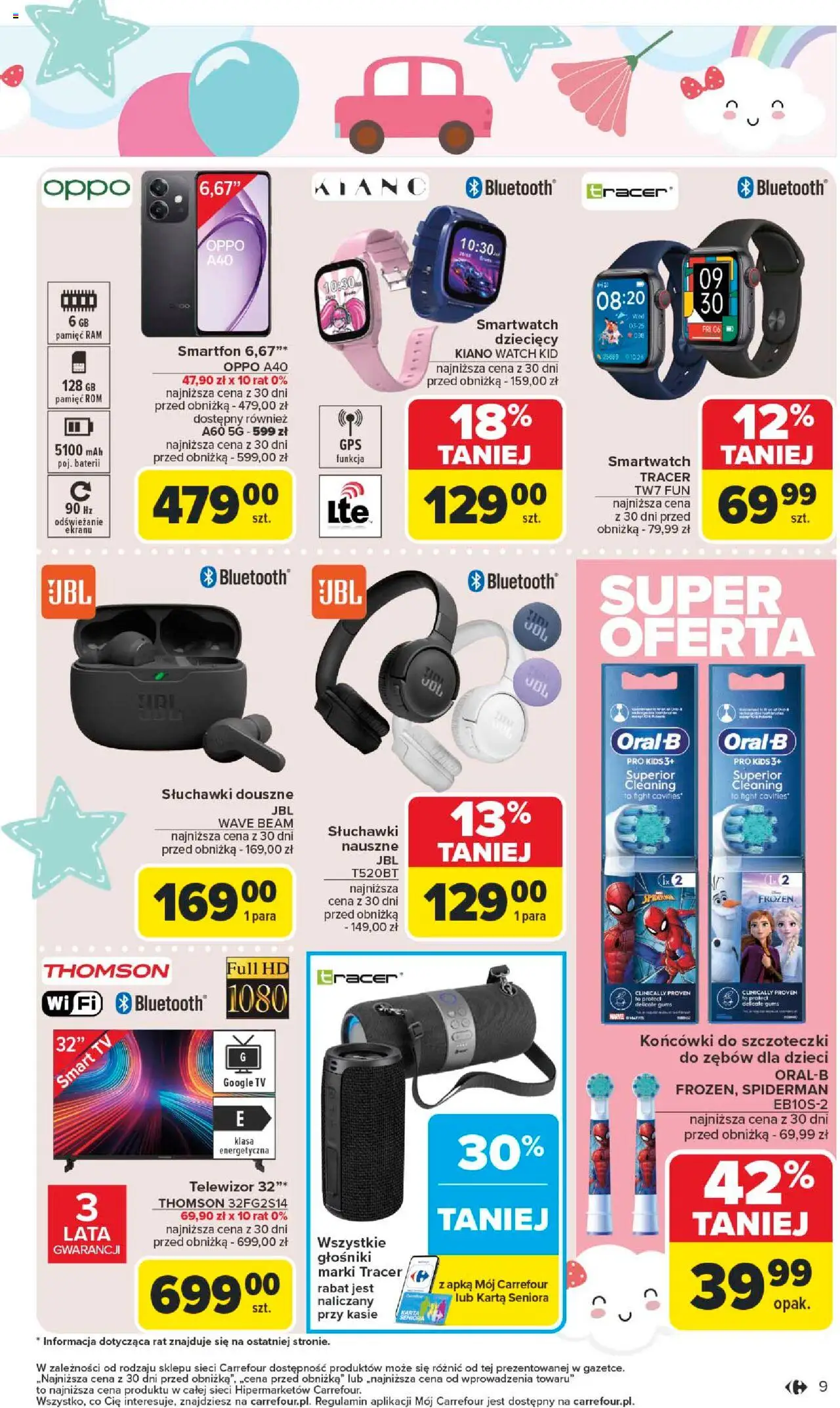 Carrefour Promeczki dla promyczków Gazetka  ważna od  19.05.2025 do 31.05.2025 strona 9