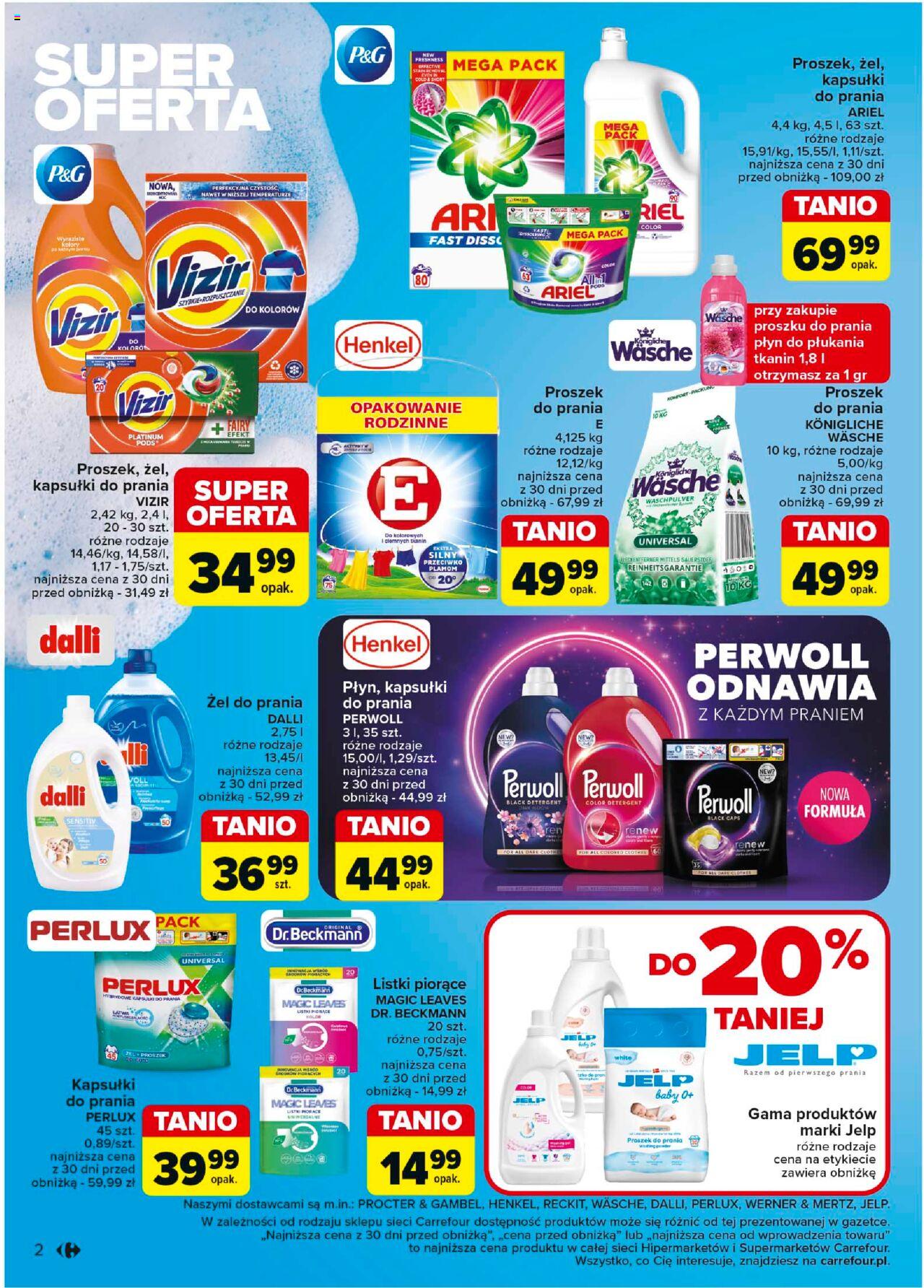 Carrefour Robimy letnie porzadki Gazetka ważna od 20.08.2024 do 31.08.2024 strona 2