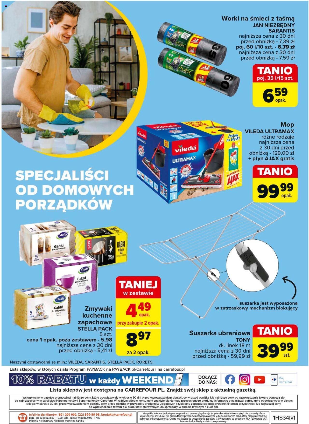 Carrefour Robimy letnie porzadki Gazetka ważna od 20.08.2024 do 31.08.2024 strona 12