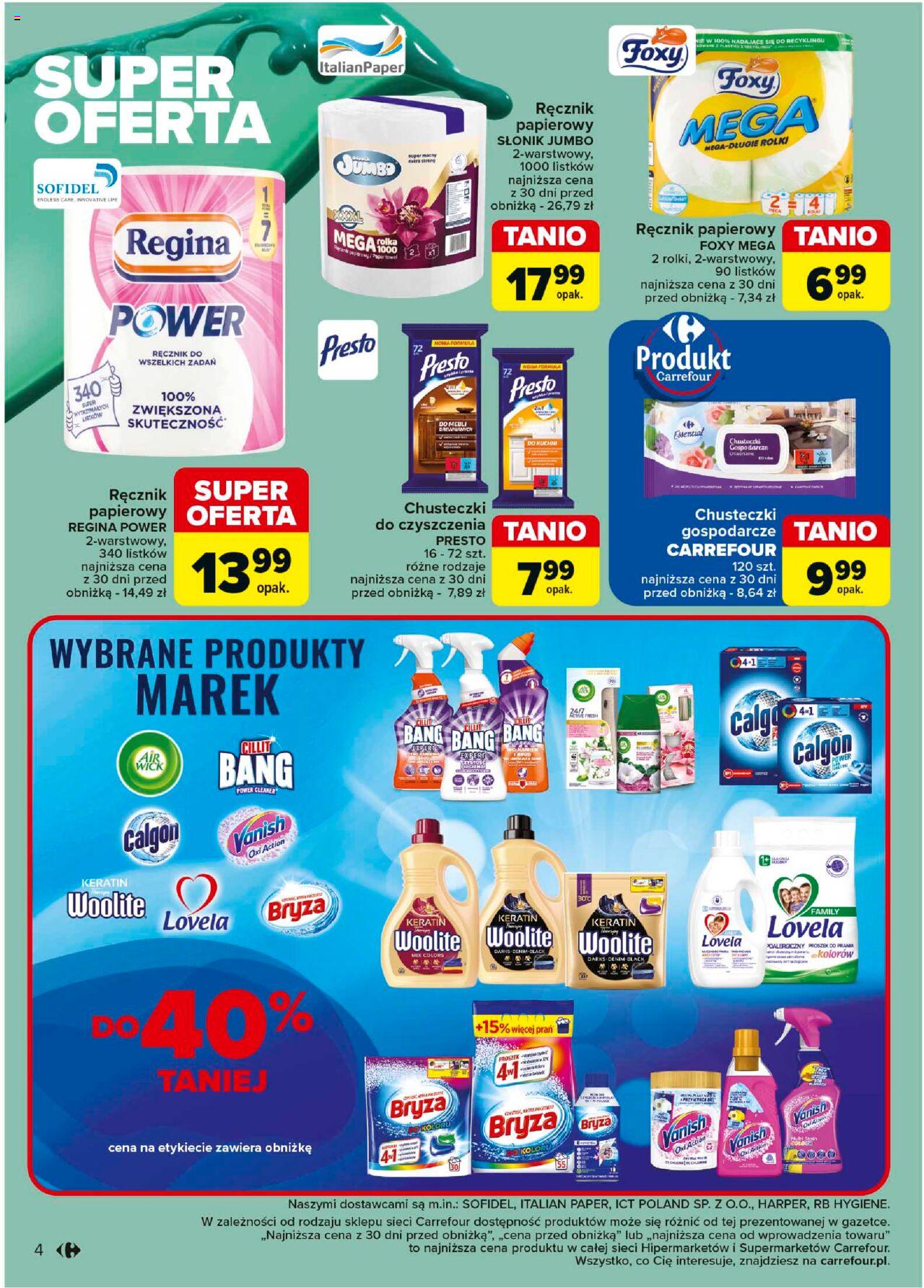 Carrefour Robimy letnie porzadki Gazetka ważna od 20.08.2024 do 31.08.2024 strona 4