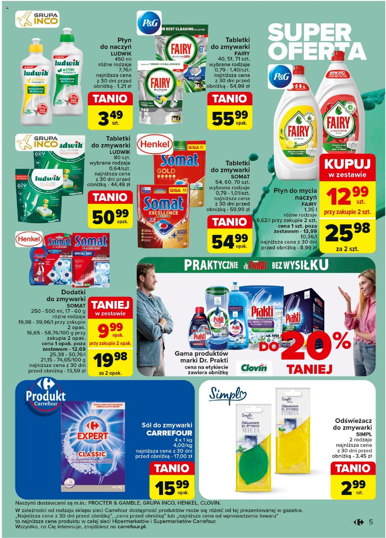 Carrefour Robimy letnie porzadki Gazetka ważna od 20.08.2024 do 31.08.2024 strona 5