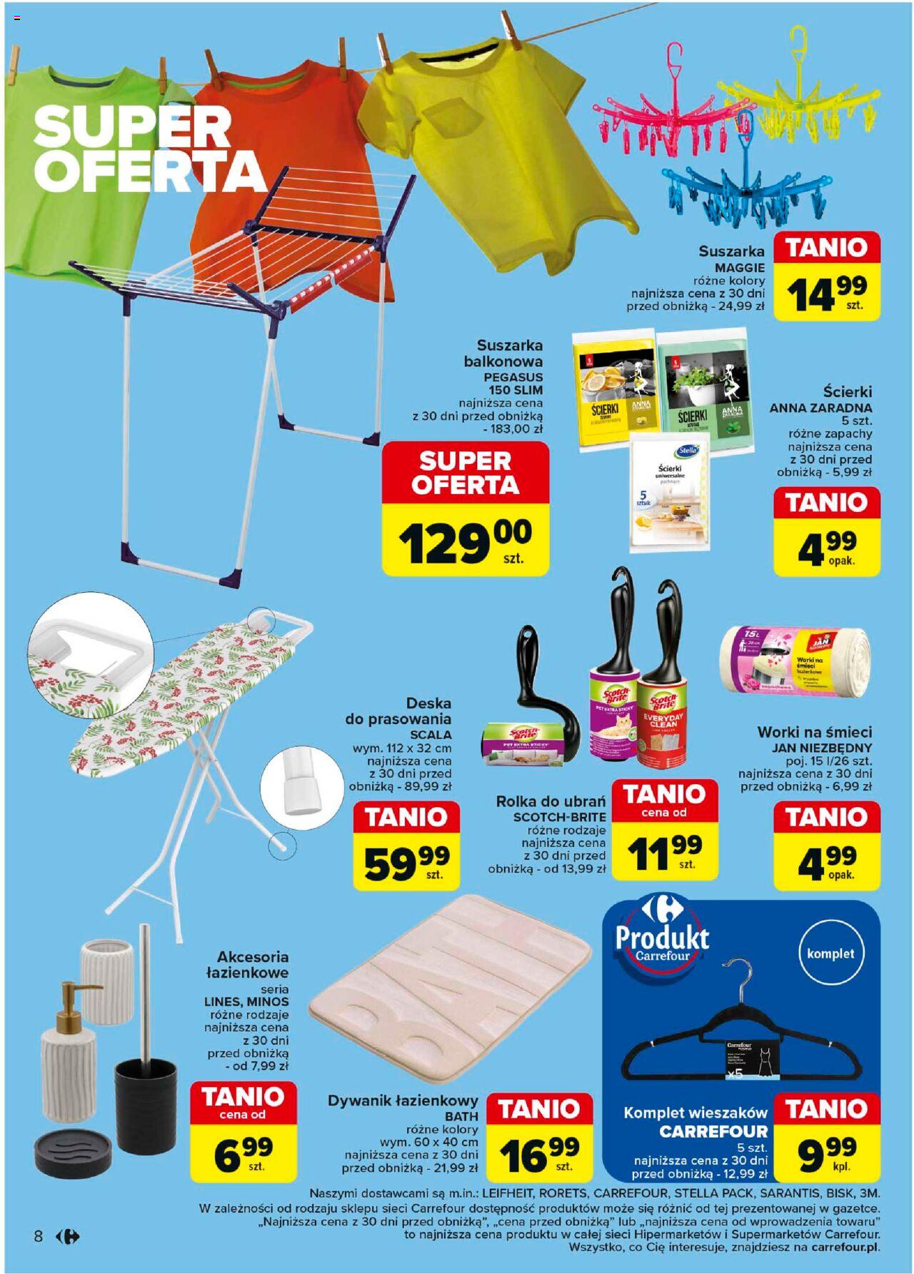 Carrefour Robimy letnie porzadki Gazetka ważna od 20.08.2024 do 31.08.2024 strona 8