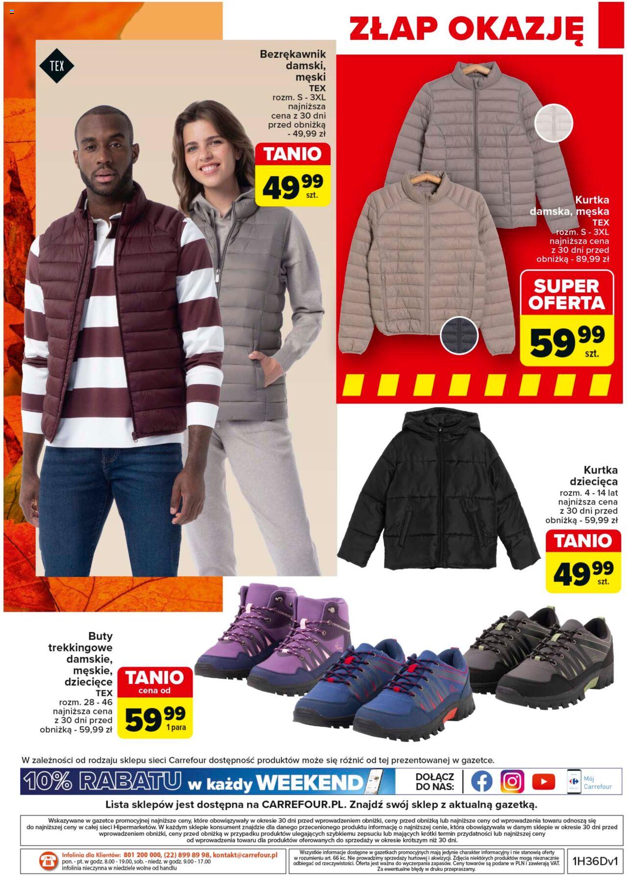 Carrefour Rodzinny look na jesien Gazetka ważna od 03.09.2024 do 14.09.2024 strona 16