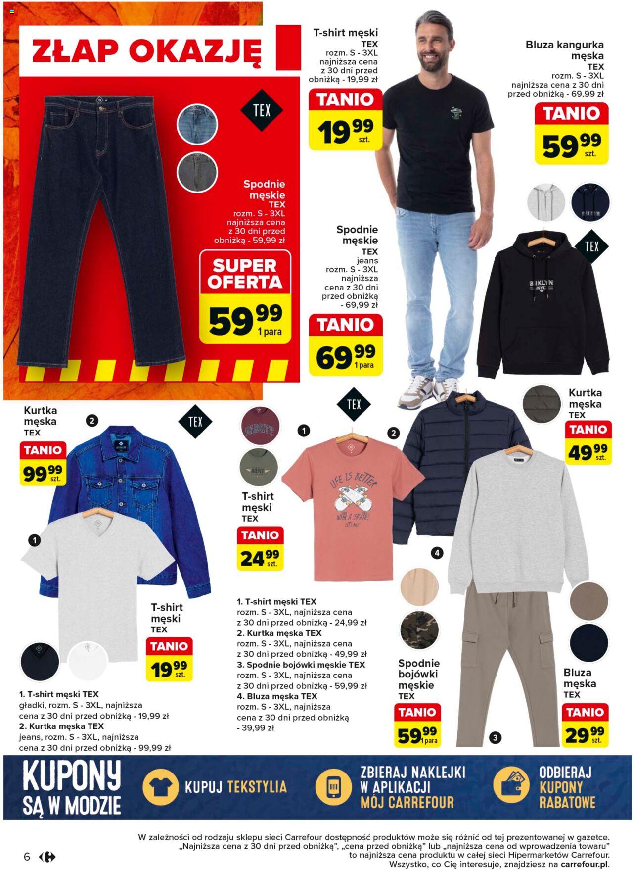 Carrefour Rodzinny look na jesien Gazetka ważna od 03.09.2024 do 14.09.2024 strona 6