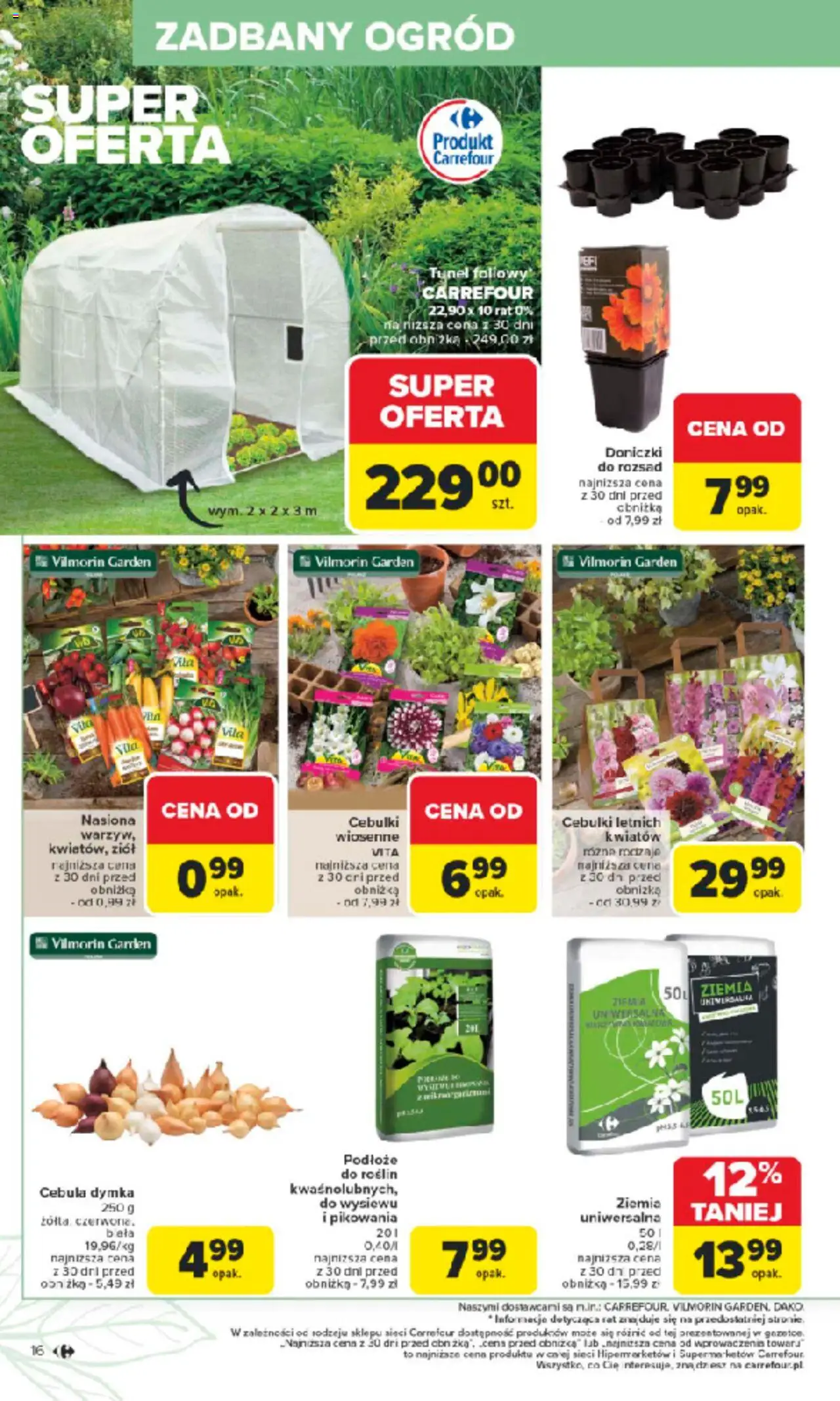 Carrefour Rozpoczynamy sezon ogrodowy Gazetka ważna od  10.03.2025 do 05.04.2025 strona 16