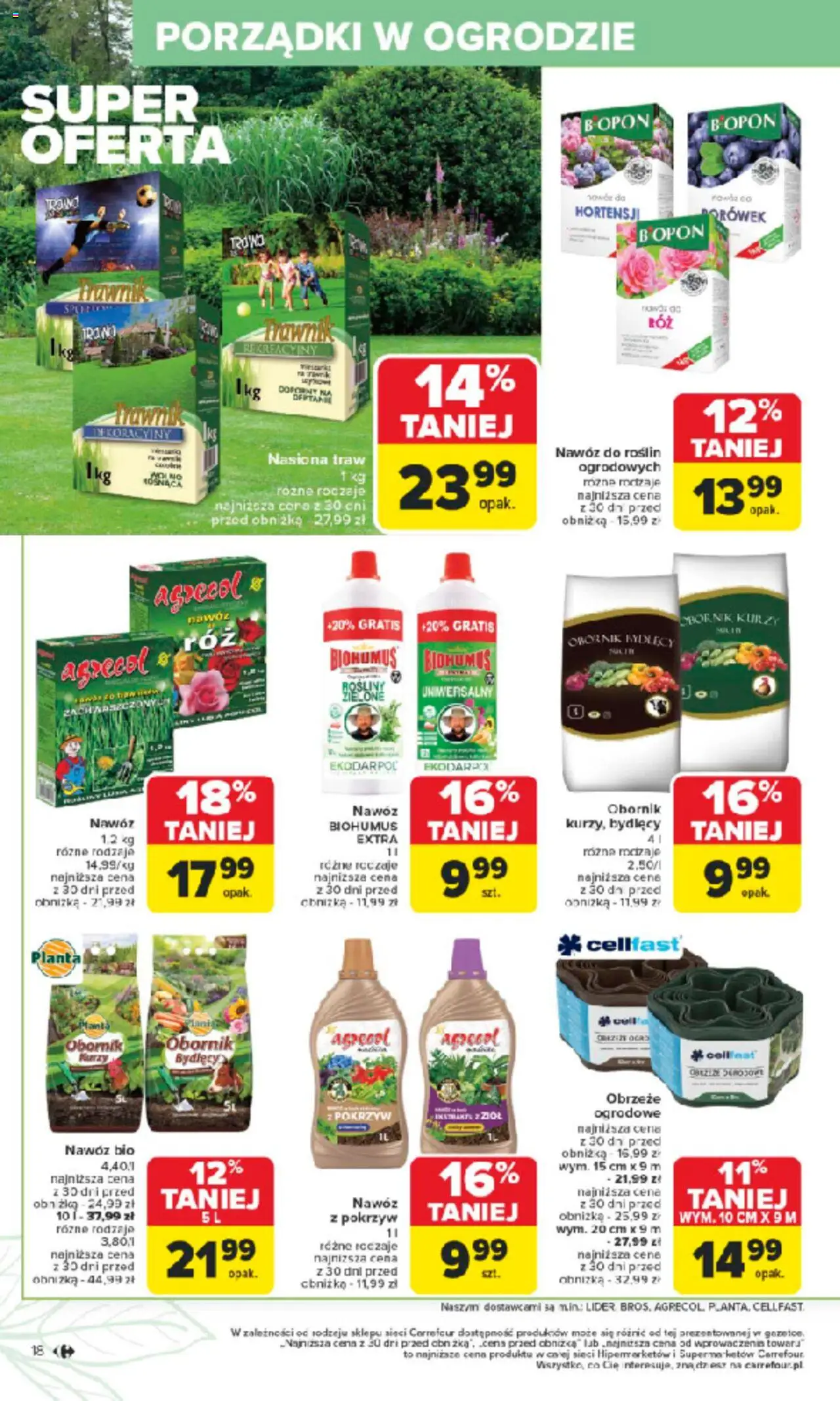 Carrefour Rozpoczynamy sezon ogrodowy Gazetka ważna od  10.03.2025 do 05.04.2025 strona 18
