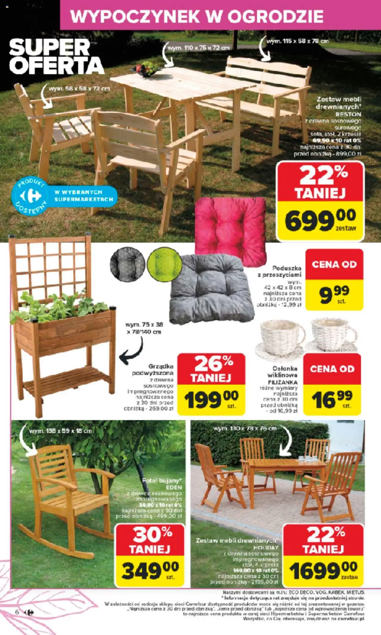 Carrefour Rozpoczynamy sezon ogrodowy Gazetka ważna od  10.03.2025 do 05.04.2025 strona 6