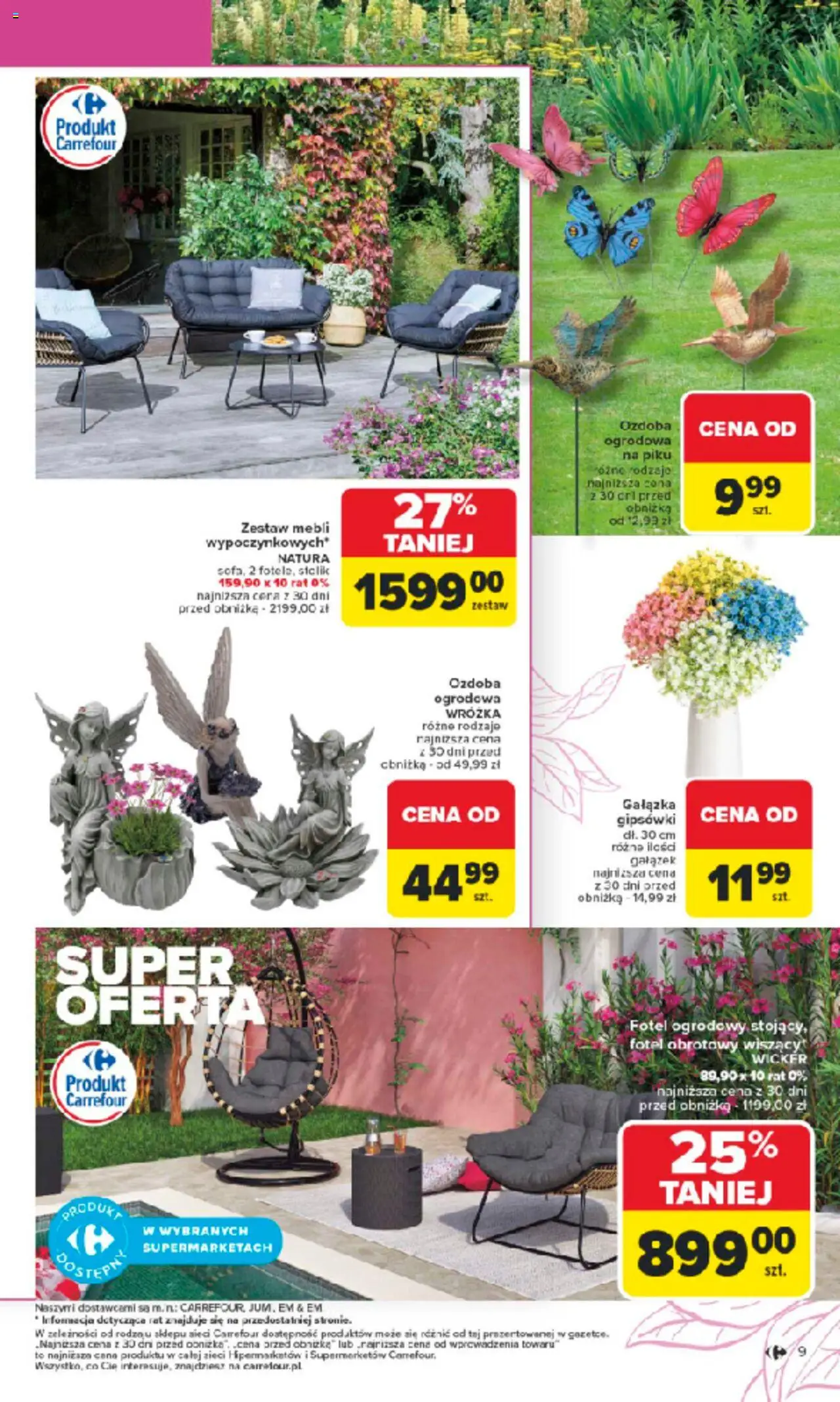 Carrefour Rozpoczynamy sezon ogrodowy Gazetka ważna od  10.03.2025 do 05.04.2025 strona 9