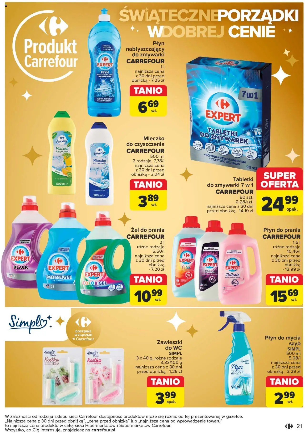 Carrefour Rozsmakuj się w świętach Gazetka ważna od 19.11.2024 do 30.11.2024 strona 21