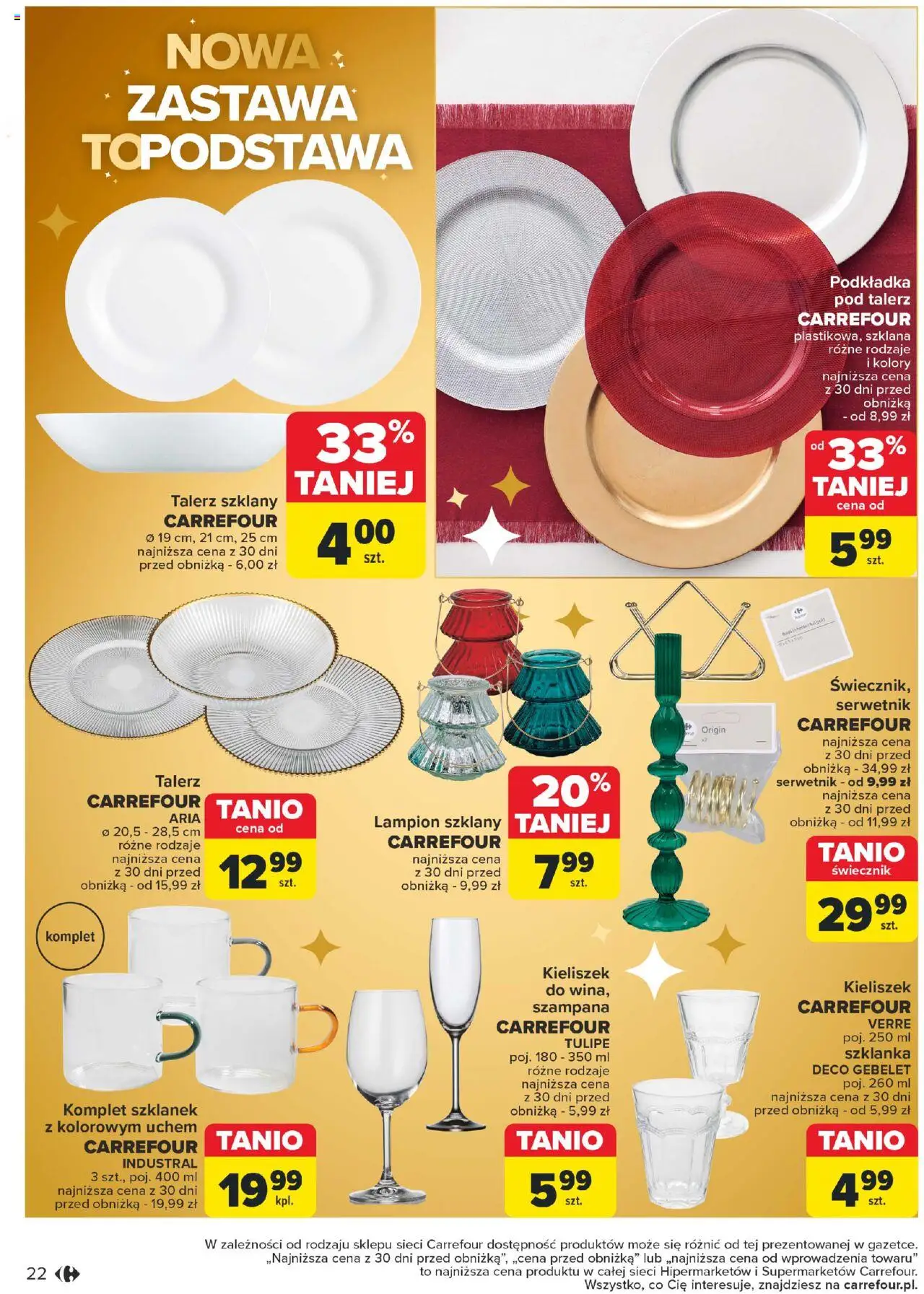 Carrefour Rozsmakuj się w świętach Gazetka ważna od 19.11.2024 do 30.11.2024 strona 22