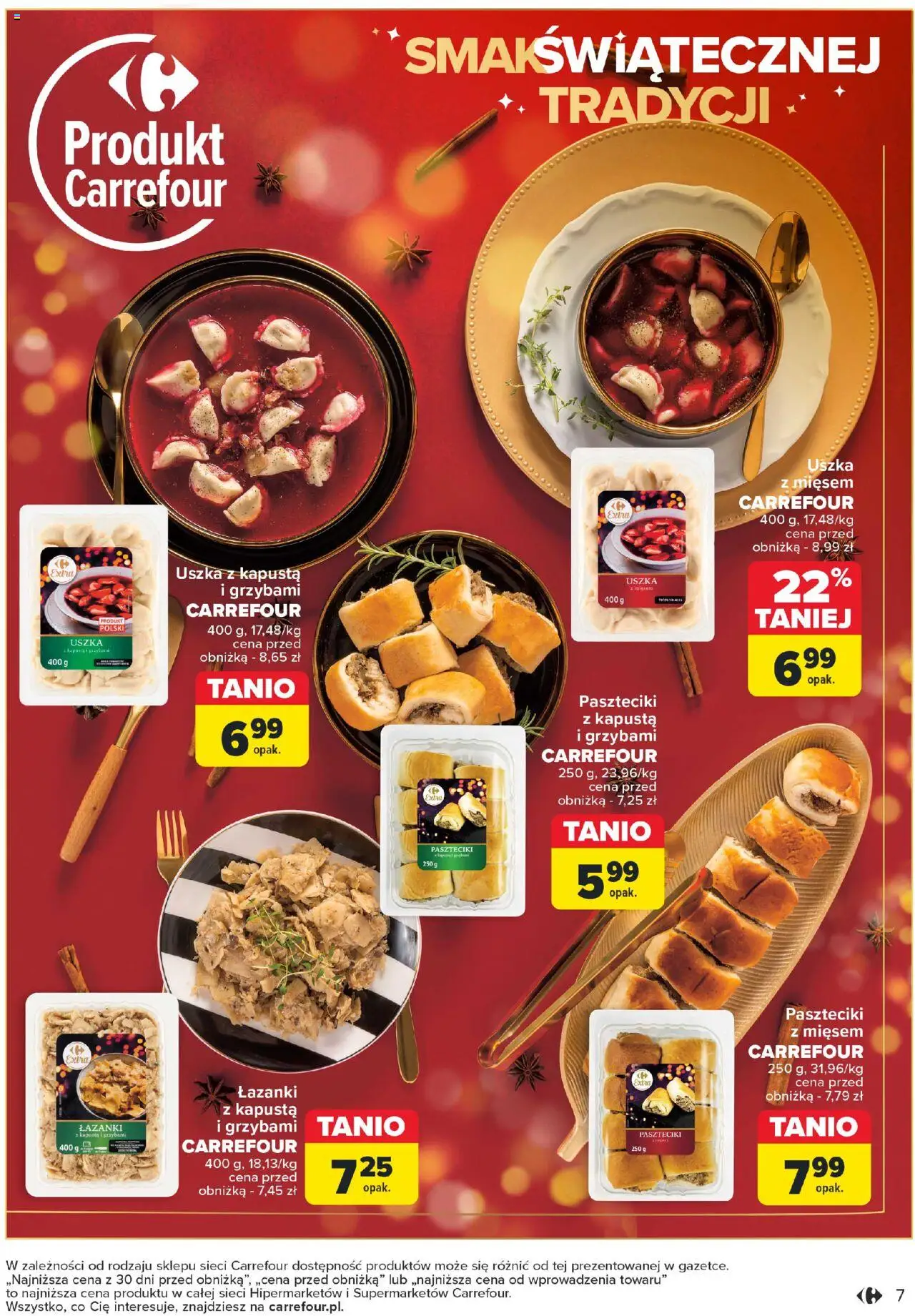 Carrefour Rozsmakuj się w świętach Gazetka ważna od 19.11.2024 do 30.11.2024 strona 7