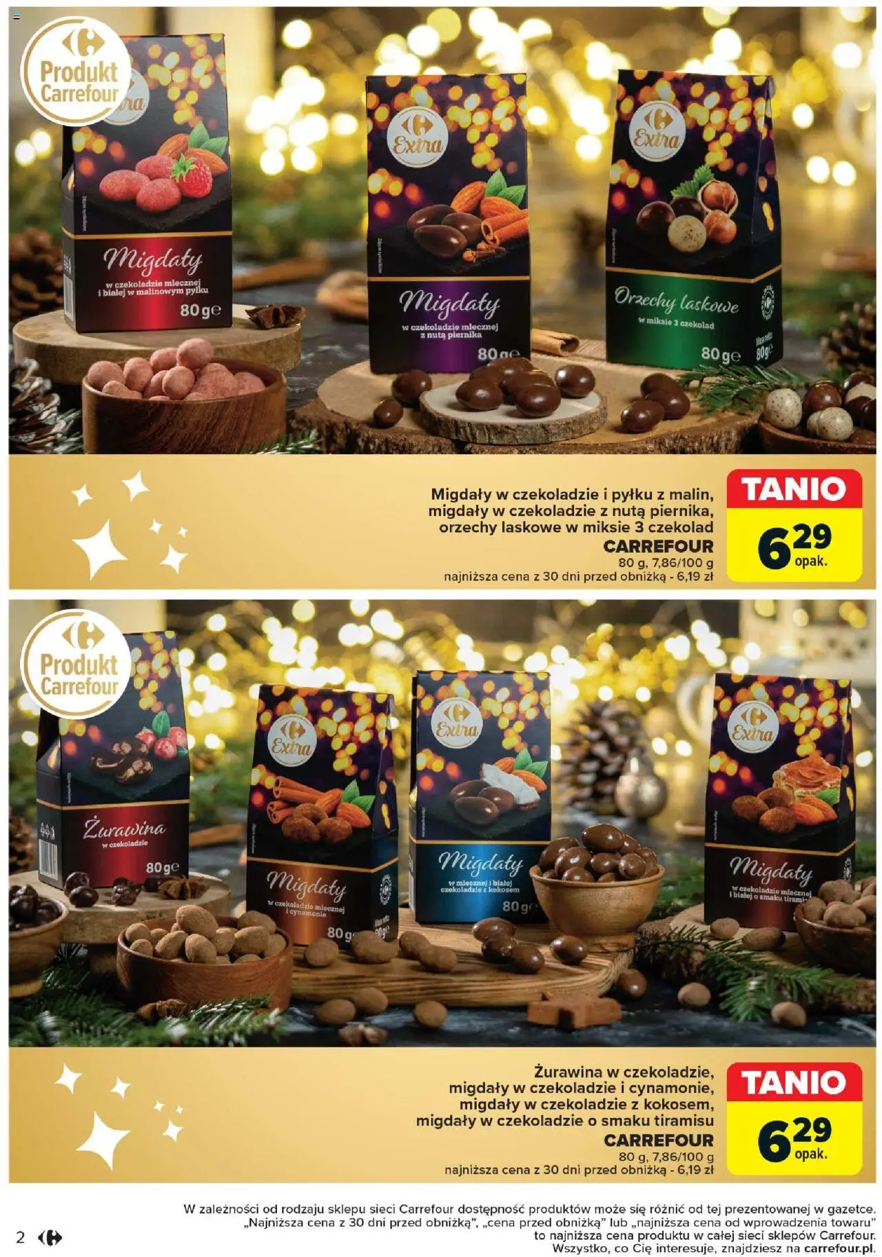 Carrefour Rozsmakuj się w świętach w najlepszych cenach gazetka ważna od 03.12.2024 do 24.12.2024 strona 2
