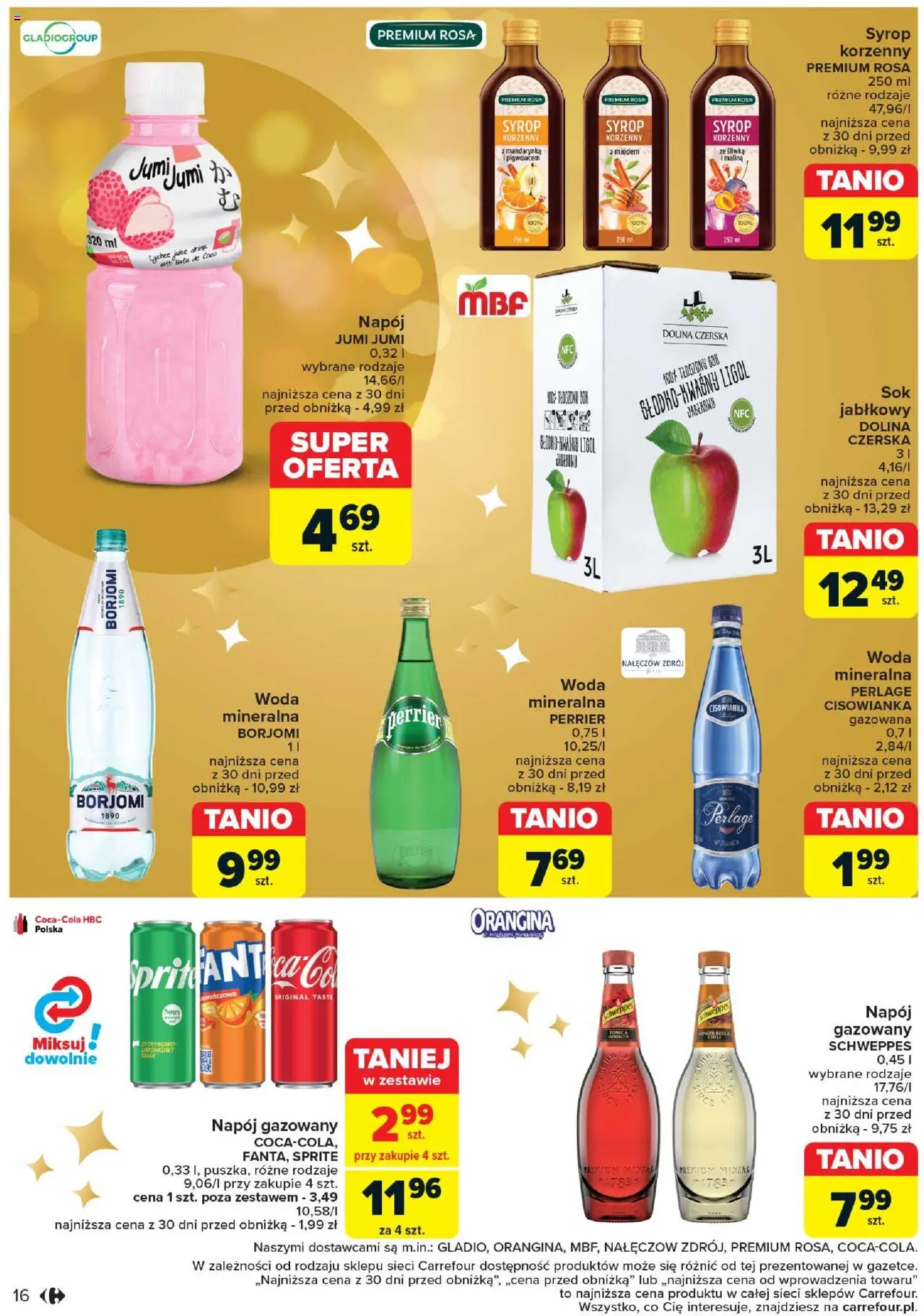 Carrefour Rozsmakuj się w świętach w najlepszych cenach gazetka ważna od 03.12.2024 do 24.12.2024 strona 16
