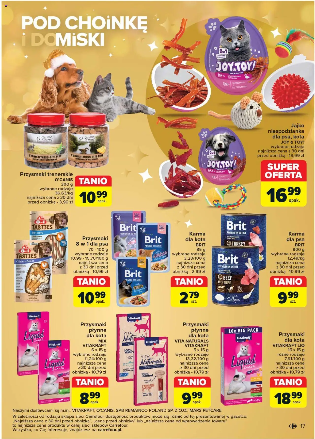 Carrefour Rozsmakuj się w świętach w najlepszych cenach gazetka ważna od 03.12.2024 do 24.12.2024 strona 17