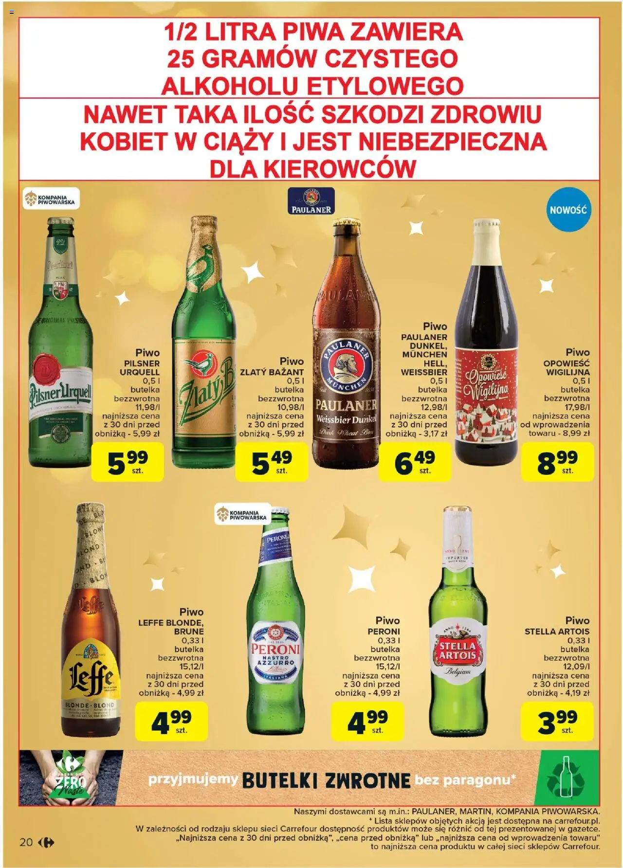 Carrefour Rozsmakuj się w świętach w najlepszych cenach gazetka ważna od 03.12.2024 do 24.12.2024 strona 20