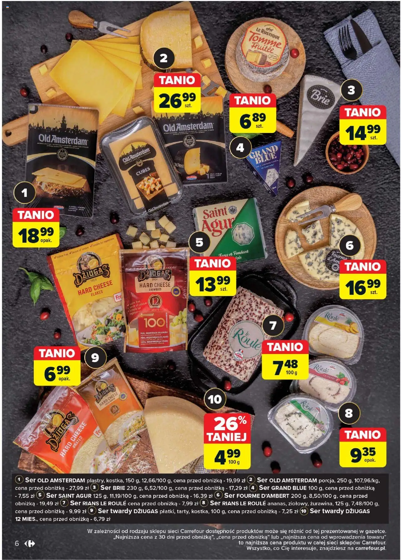Carrefour Rozsmakuj się w świętach w najlepszych cenach gazetka ważna od 03.12.2024 do 24.12.2024 strona 6