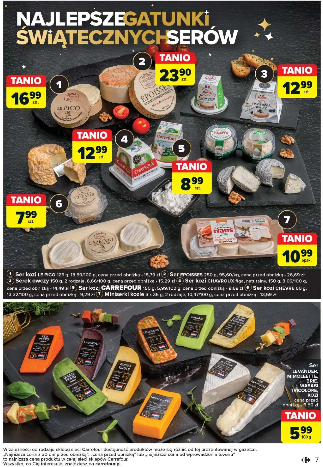 Carrefour Rozsmakuj się w świętach w najlepszych cenach gazetka ważna od 03.12.2024 do 24.12.2024 strona 7