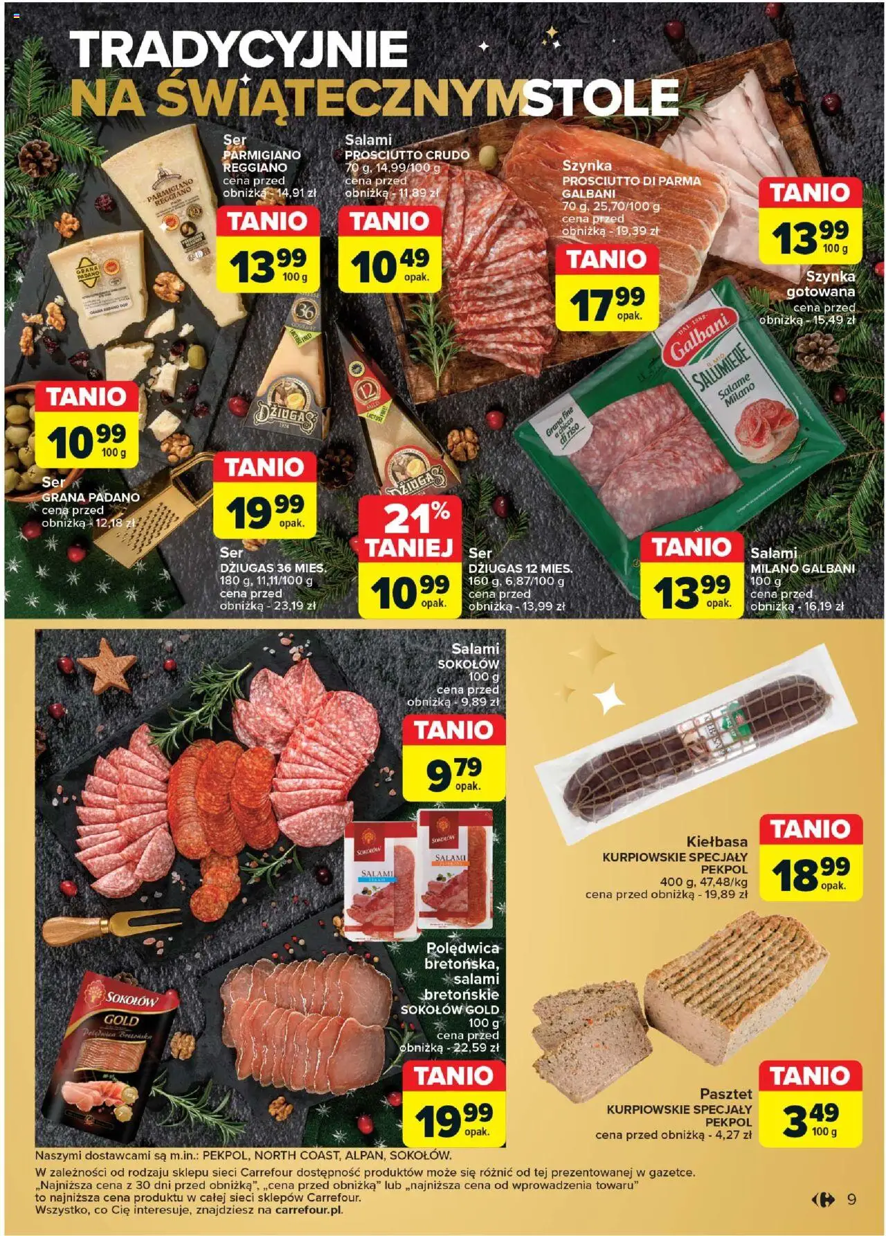 Carrefour Rozsmakuj się w świętach w najlepszych cenach gazetka ważna od 03.12.2024 do 24.12.2024 strona 9