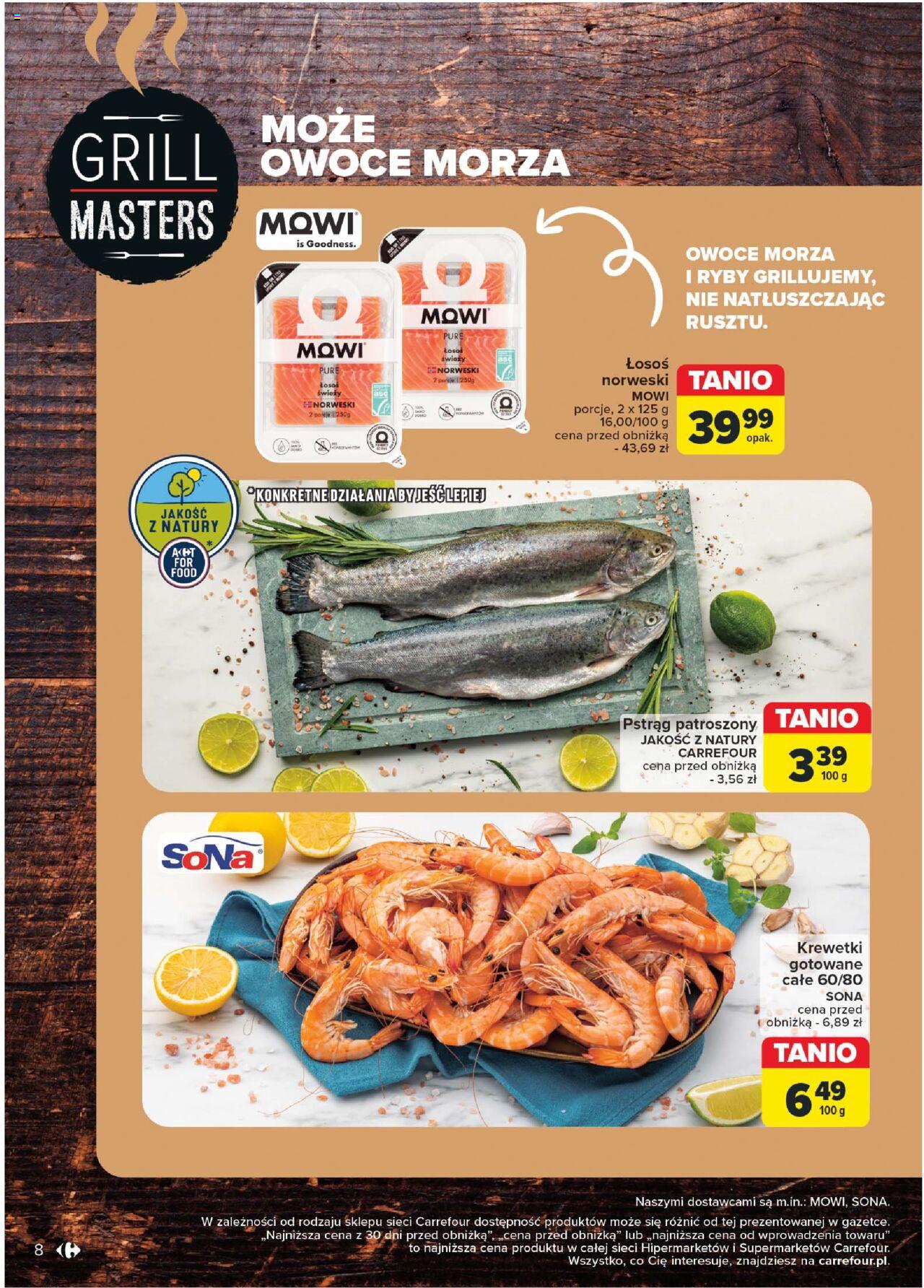 Carrefour Rzadzic przy grillu Gazetka ważna od 21.05.2024 do 01.06.2024  strona 8